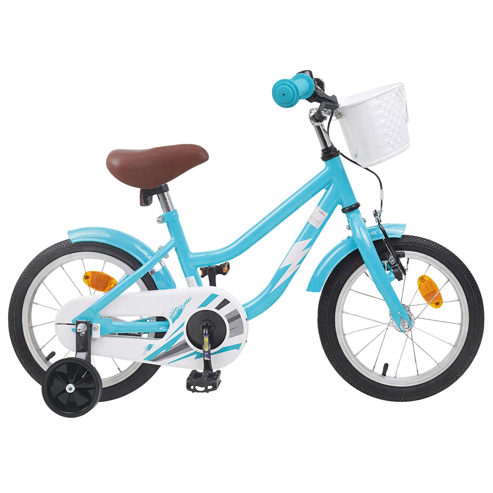 Kinderfiets 16 Inch voor 4-6 jaar oud Lichtblauw is nu te koop bij PeponiXL, paradijselijk wonen!