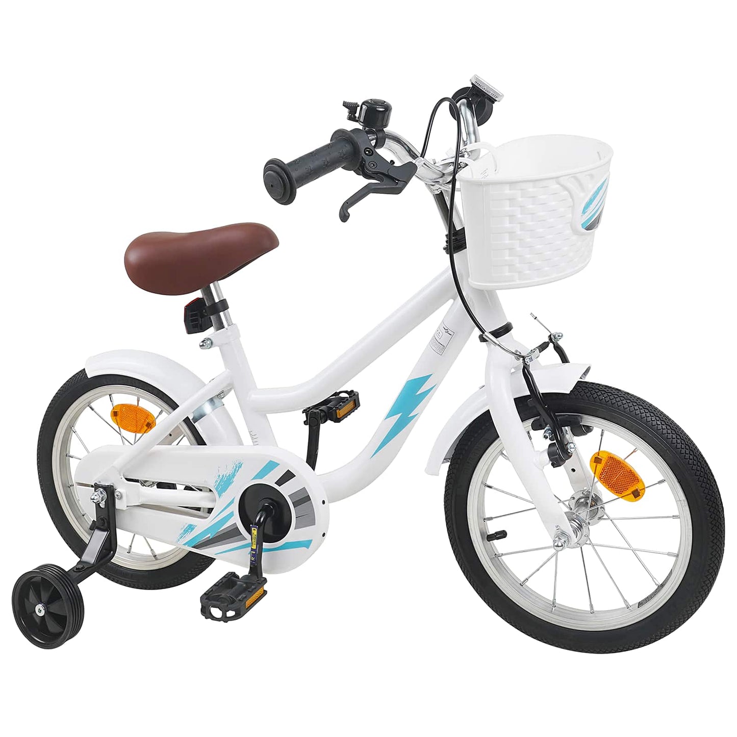 Kinderfiets 16 Inch voor 4-6 jaar oud Wit is nu te koop bij PeponiXL, paradijselijk wonen!