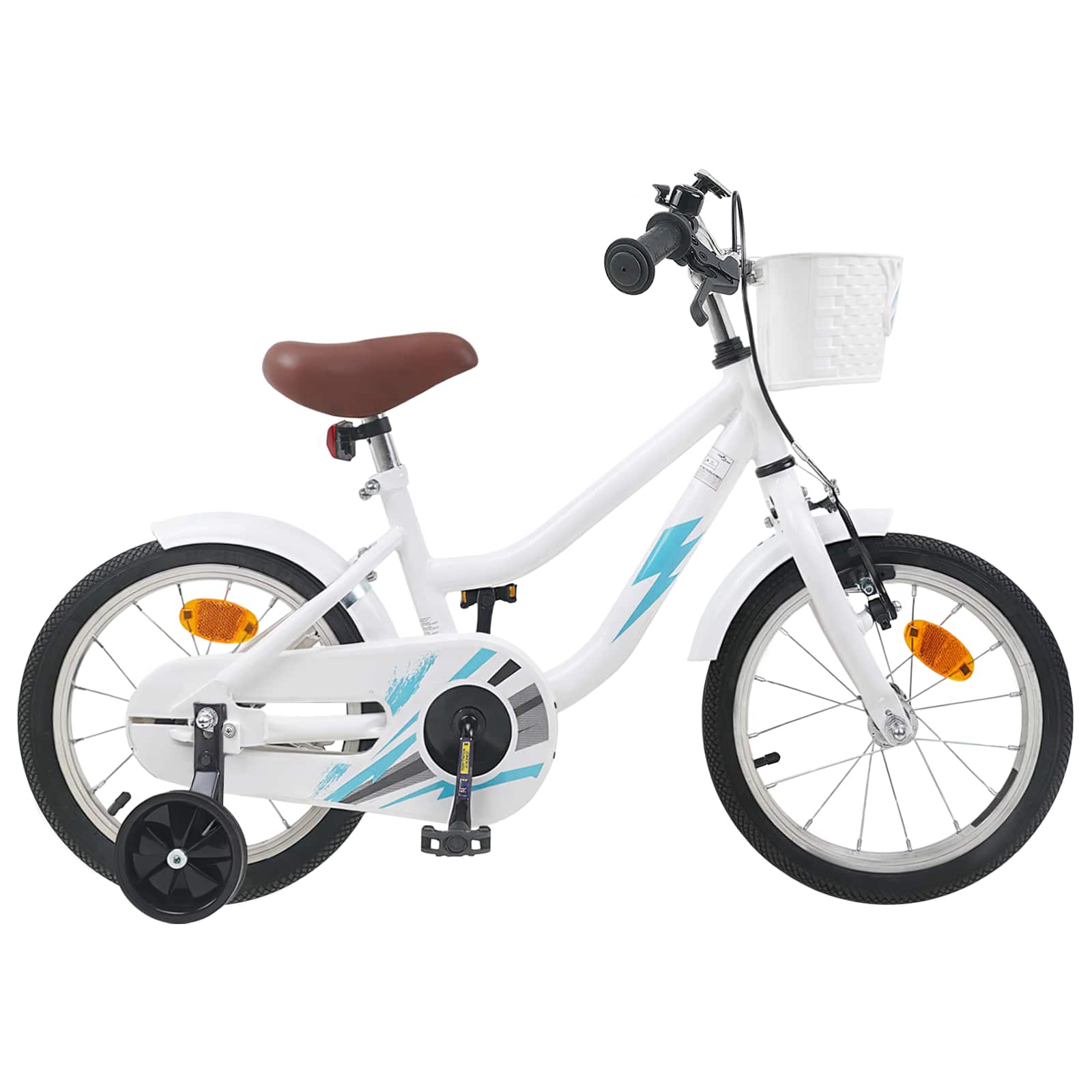Kinderfiets 16 Inch voor 4-6 jaar oud Wit is nu te koop bij PeponiXL, paradijselijk wonen!