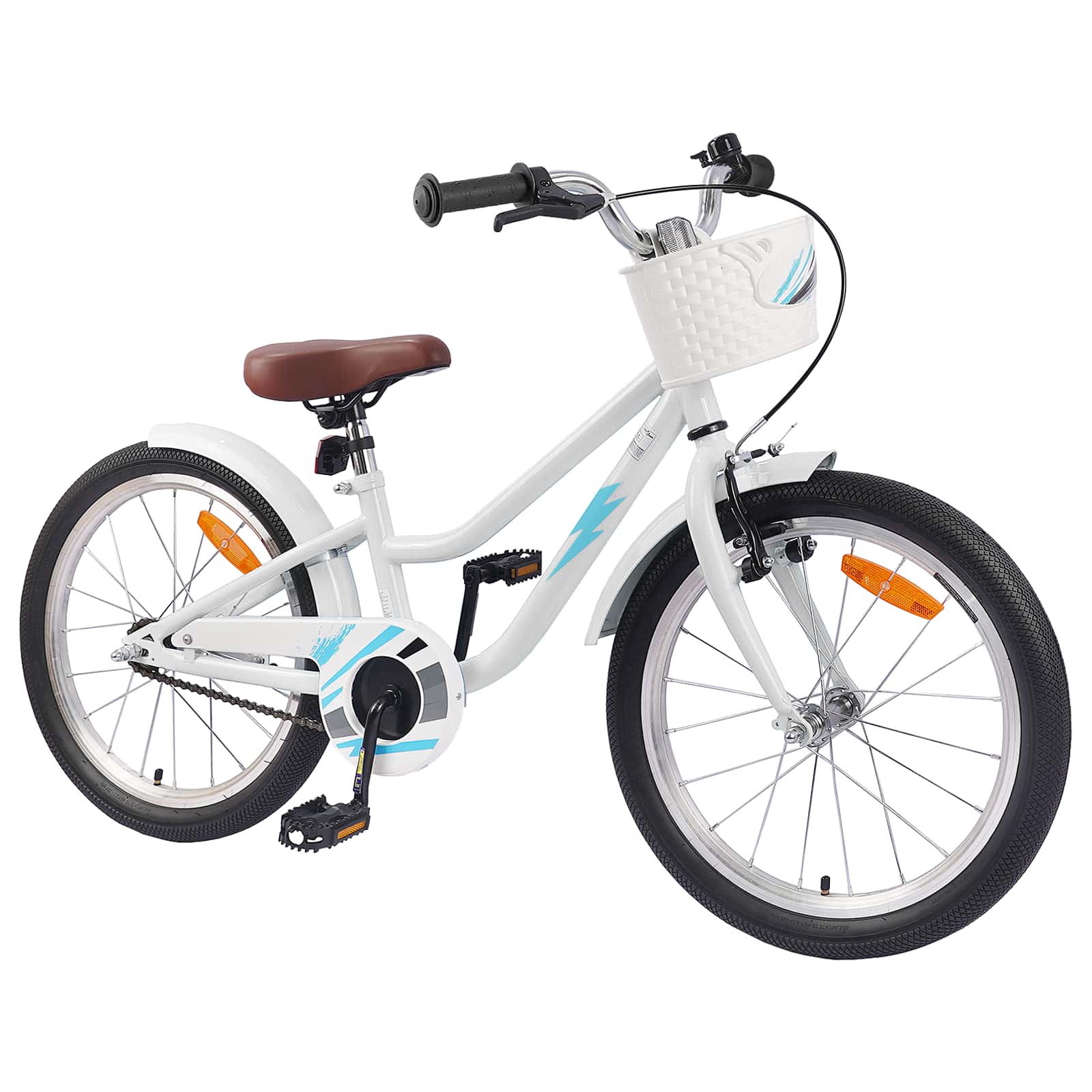Kinderfiets 20 Inch voor 6-11 jaar oud Wit is nu te koop bij PeponiXL, paradijselijk wonen!