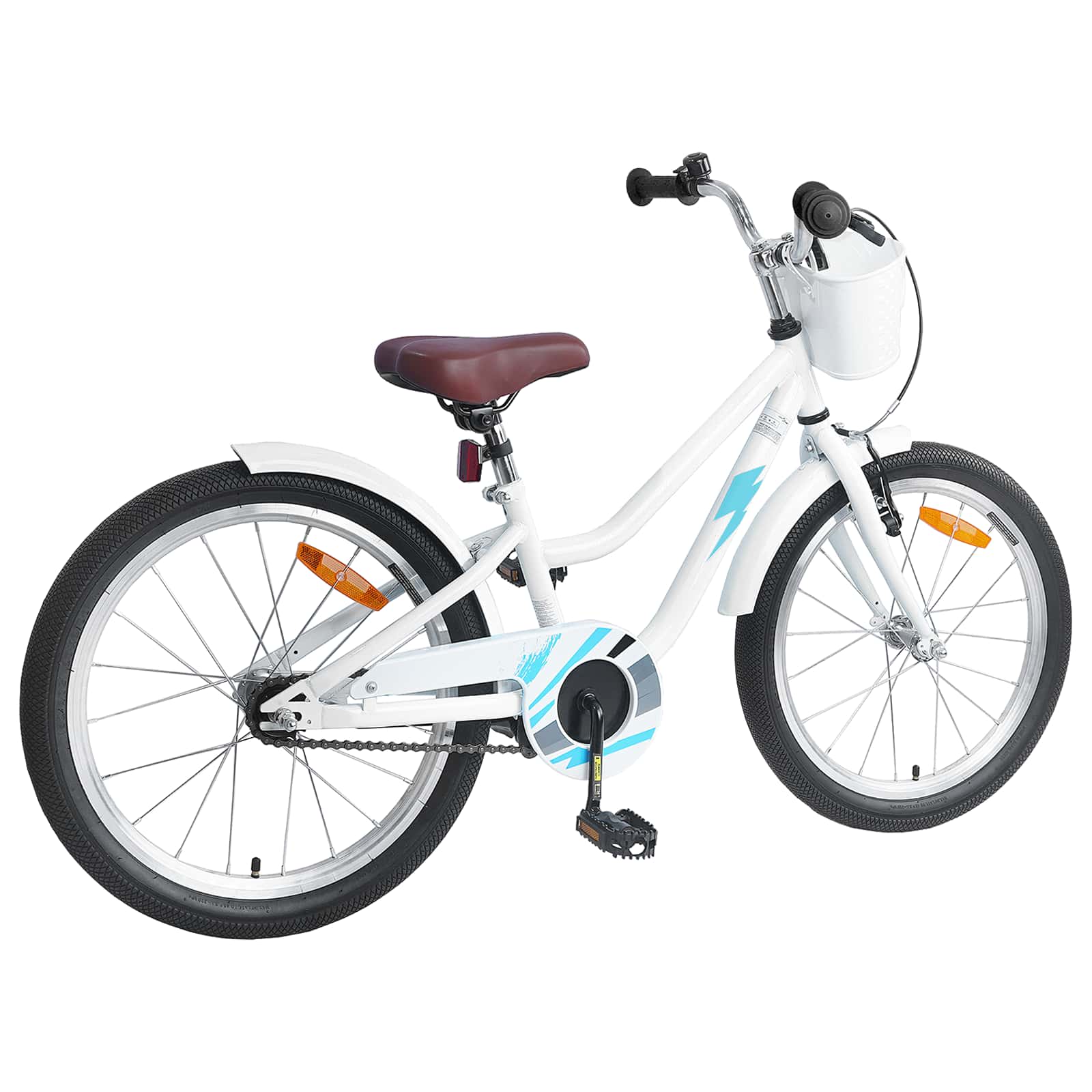 Kinderfiets 20 Inch voor 6-11 jaar oud Wit is nu te koop bij PeponiXL, paradijselijk wonen!