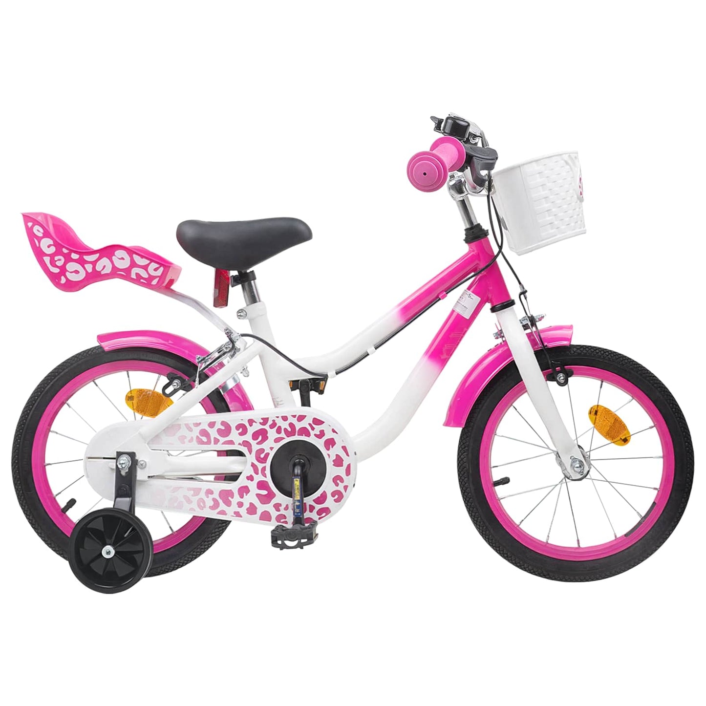 Kinderfiets Met Zijwieltjes 14 Inch voor 3-5 jaar oud Roze is nu te koop bij PeponiXL, paradijselijk wonen!