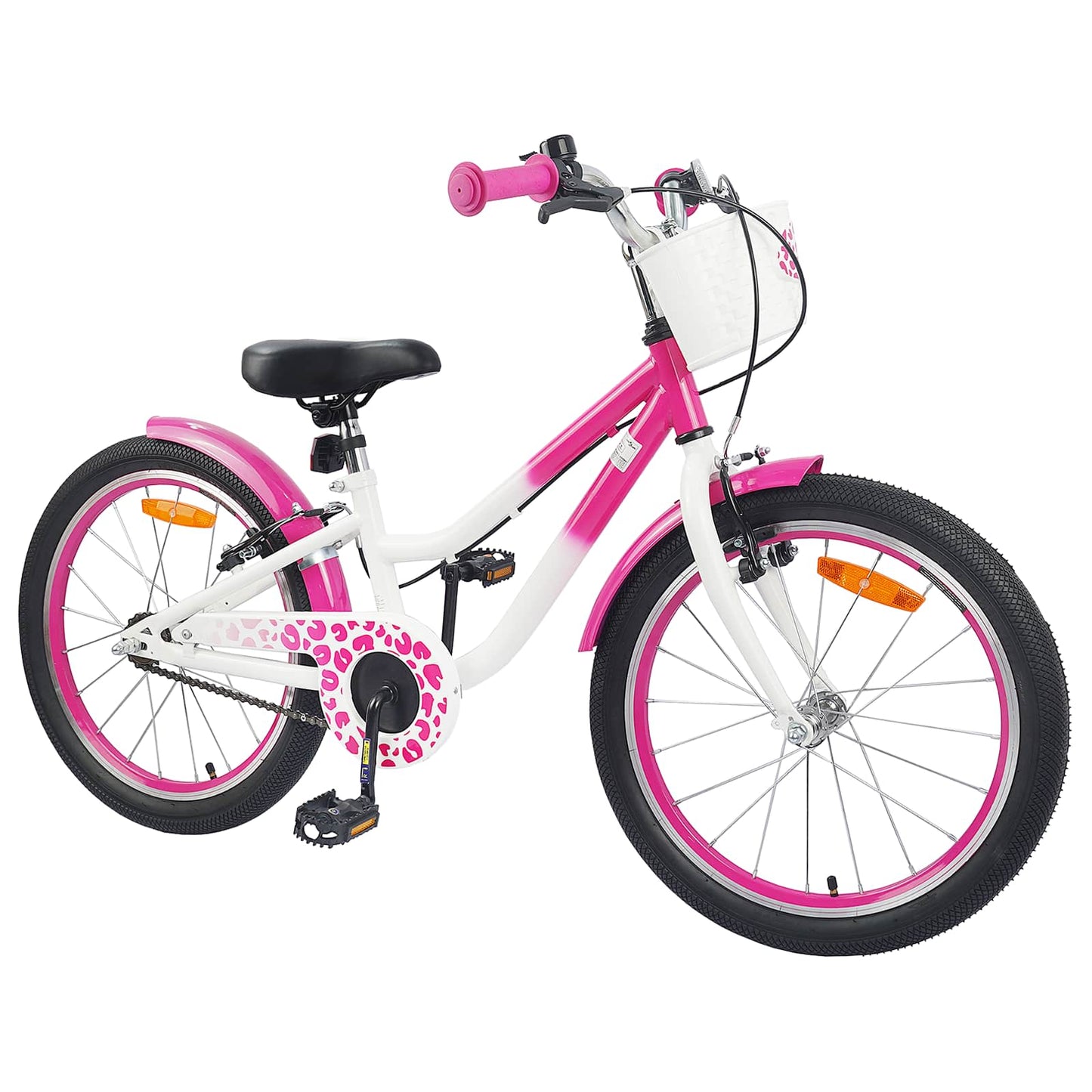 Kinderfiets Met Zijwieltjes 18 Inch voor 5-7 jaar Roze is nu te koop bij PeponiXL, paradijselijk wonen!