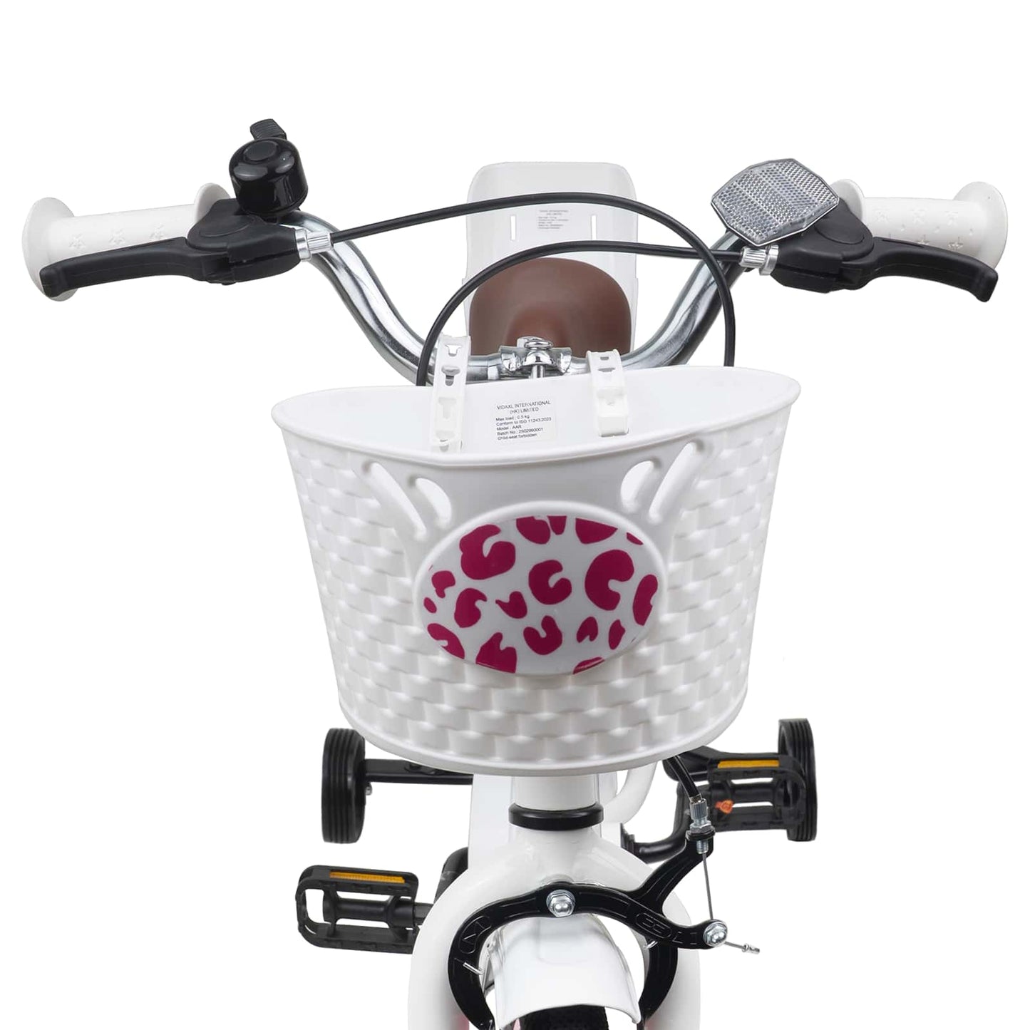 Kinderfiets Met Zijwieltjes 14 Inch voor 3-5 jaar oud Wit is nu te koop bij PeponiXL, paradijselijk wonen!