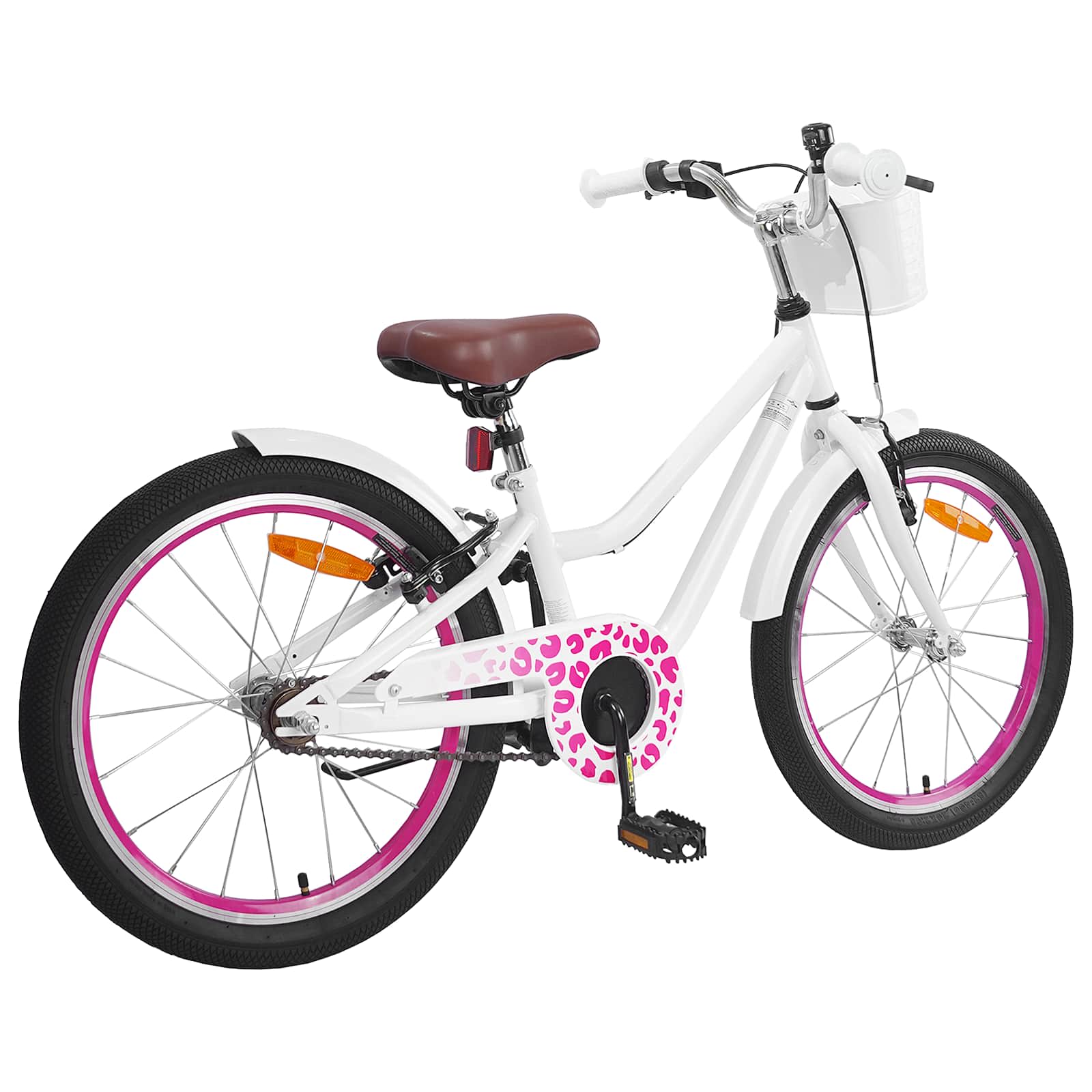Kinderfiets 18 Inch voor 5-7 jaar Wit is nu te koop bij PeponiXL, paradijselijk wonen!