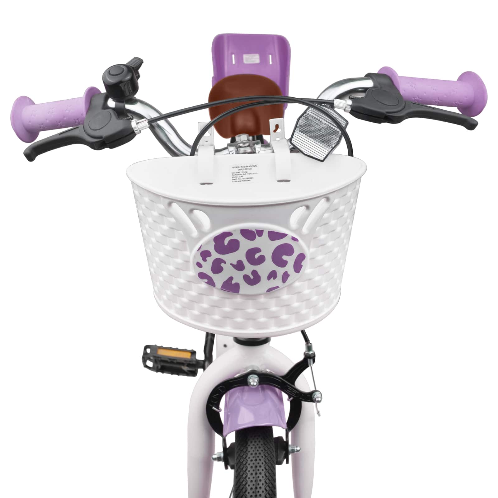 Kinderfiets Met Zijwieltjes 14 Inch voor 3-5 jaar oud Paars is nu te koop bij PeponiXL, paradijselijk wonen!