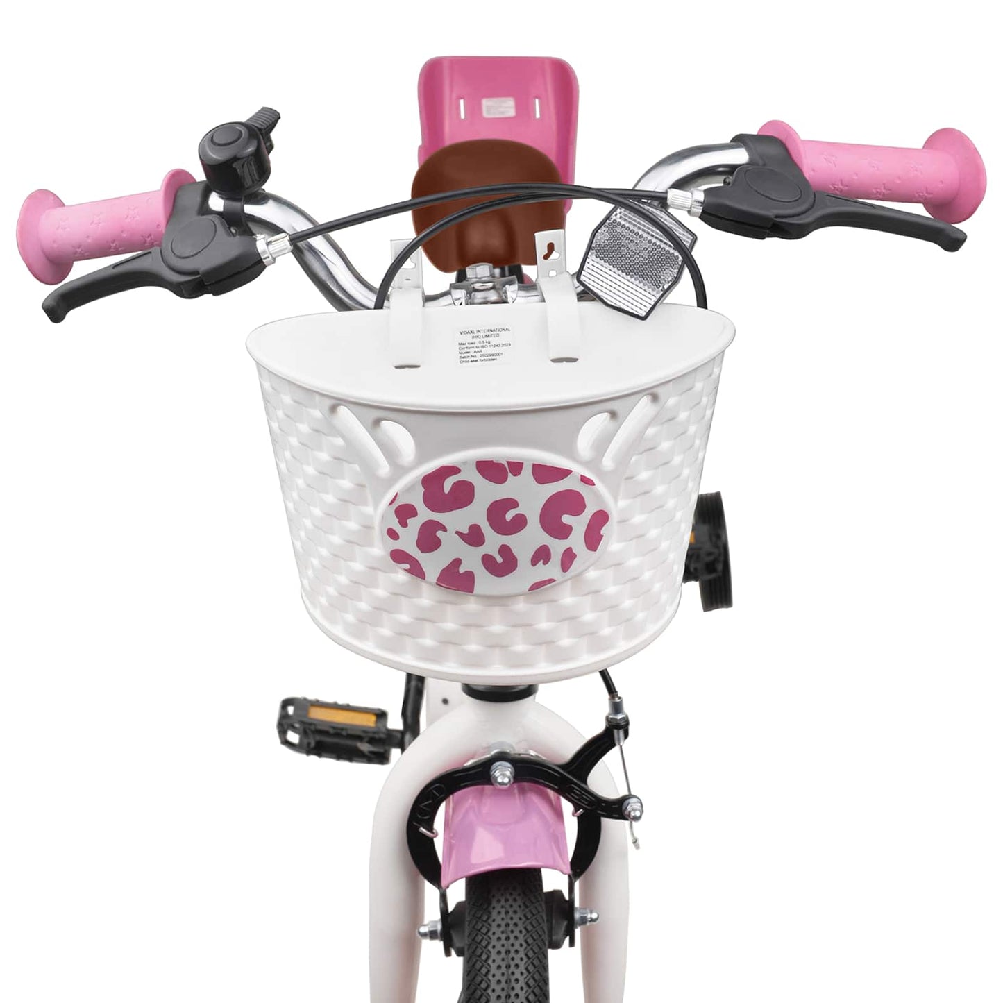 Kinderfiets Met Zijwieltjes 16 Inch voor 4-6 jaar oud Lichtroze is nu te koop bij PeponiXL, paradijselijk wonen!