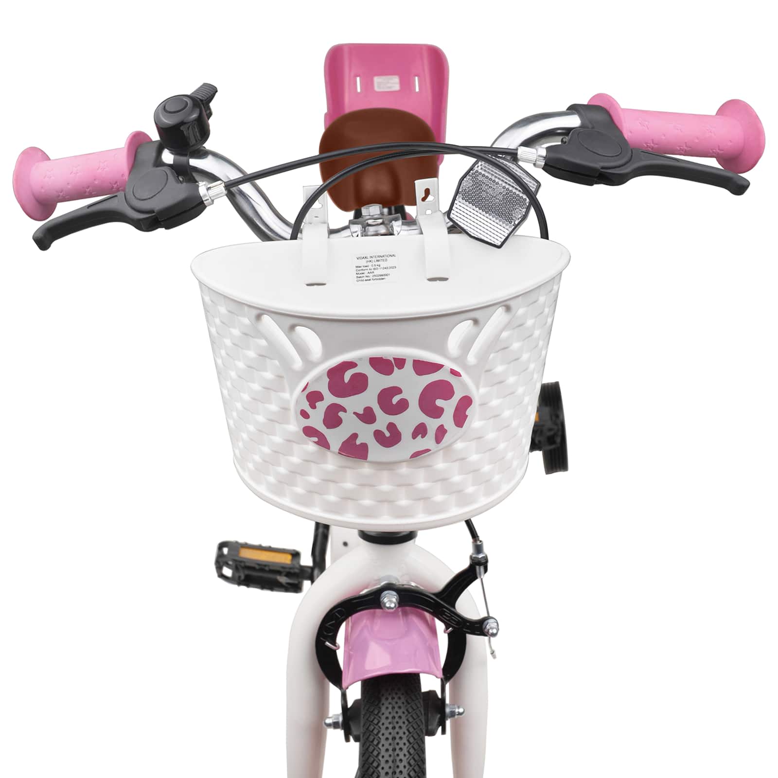 Kinderfiets Met Zijwieltjes 16 Inch voor 4-6 jaar oud Lichtroze is nu te koop bij PeponiXL, paradijselijk wonen!