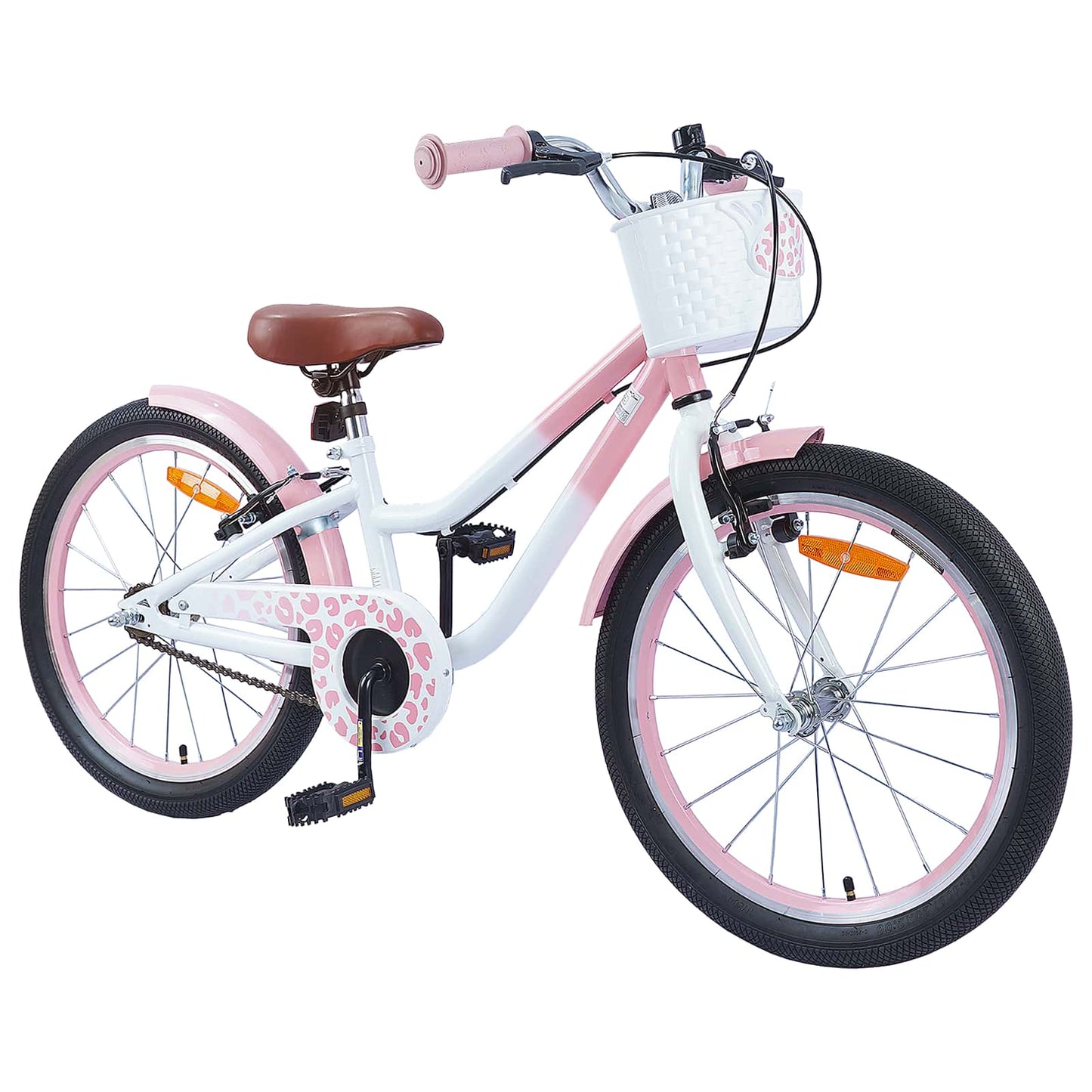 Kinderfiets 18 Inch voor 5-7 jaar Lichtroze is nu te koop bij PeponiXL, paradijselijk wonen!