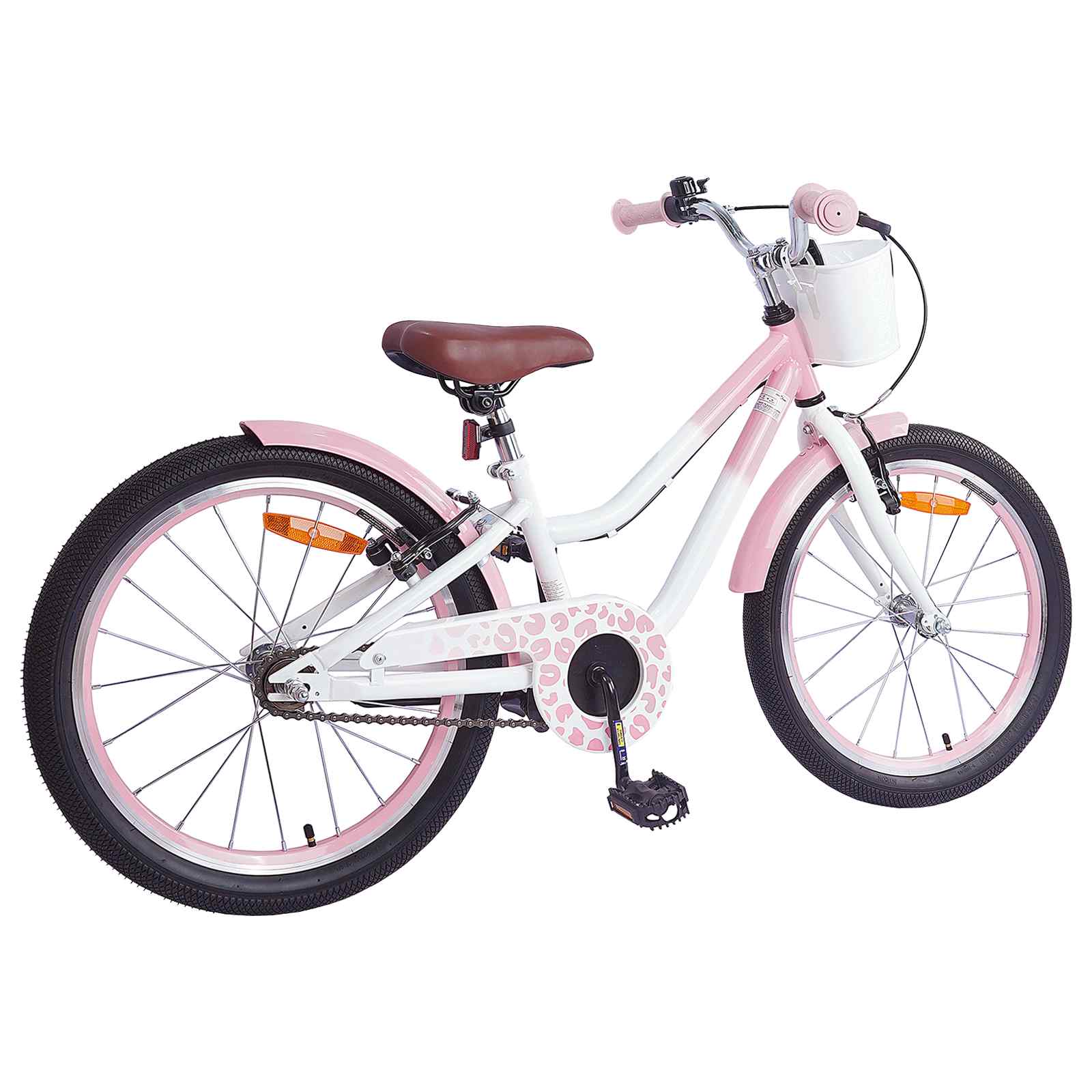 Kinderfiets 18 Inch voor 5-7 jaar Lichtroze is nu te koop bij PeponiXL, paradijselijk wonen!