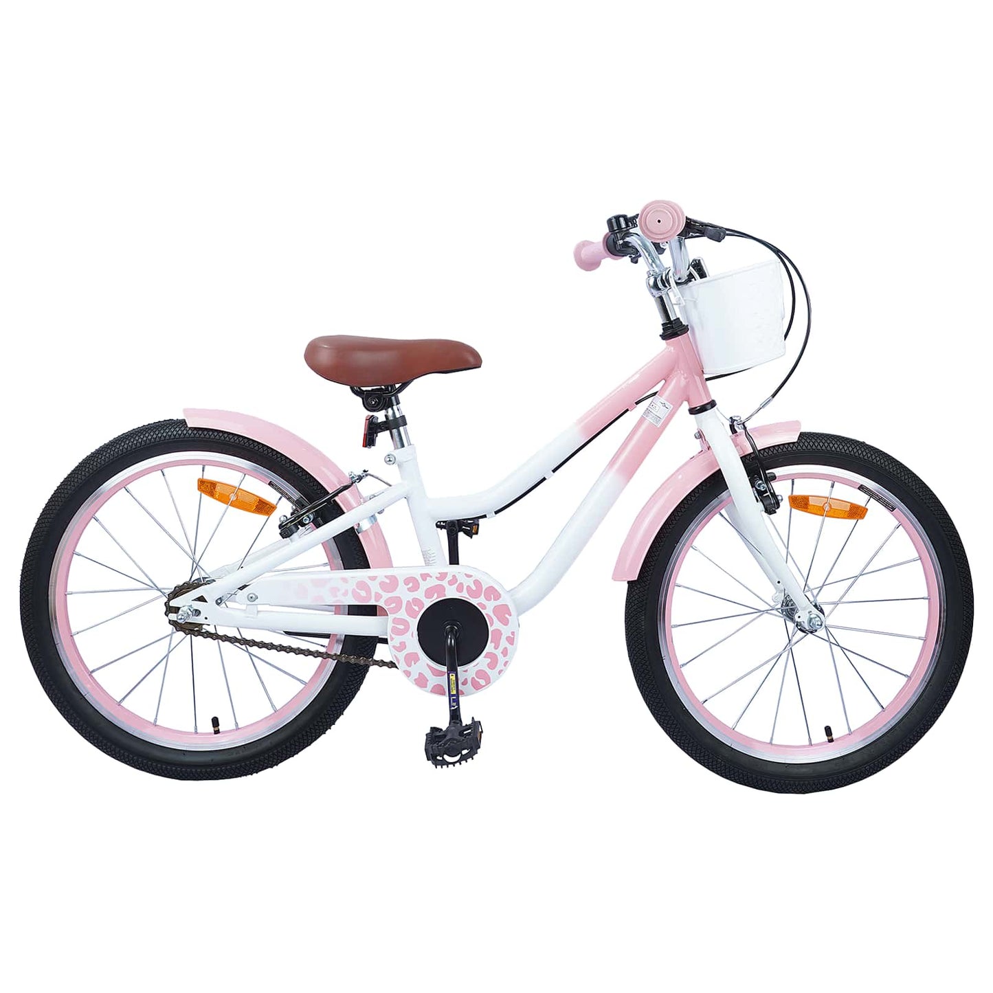 Kinderfiets 18 Inch voor 5-7 jaar Lichtroze is nu te koop bij PeponiXL, paradijselijk wonen!