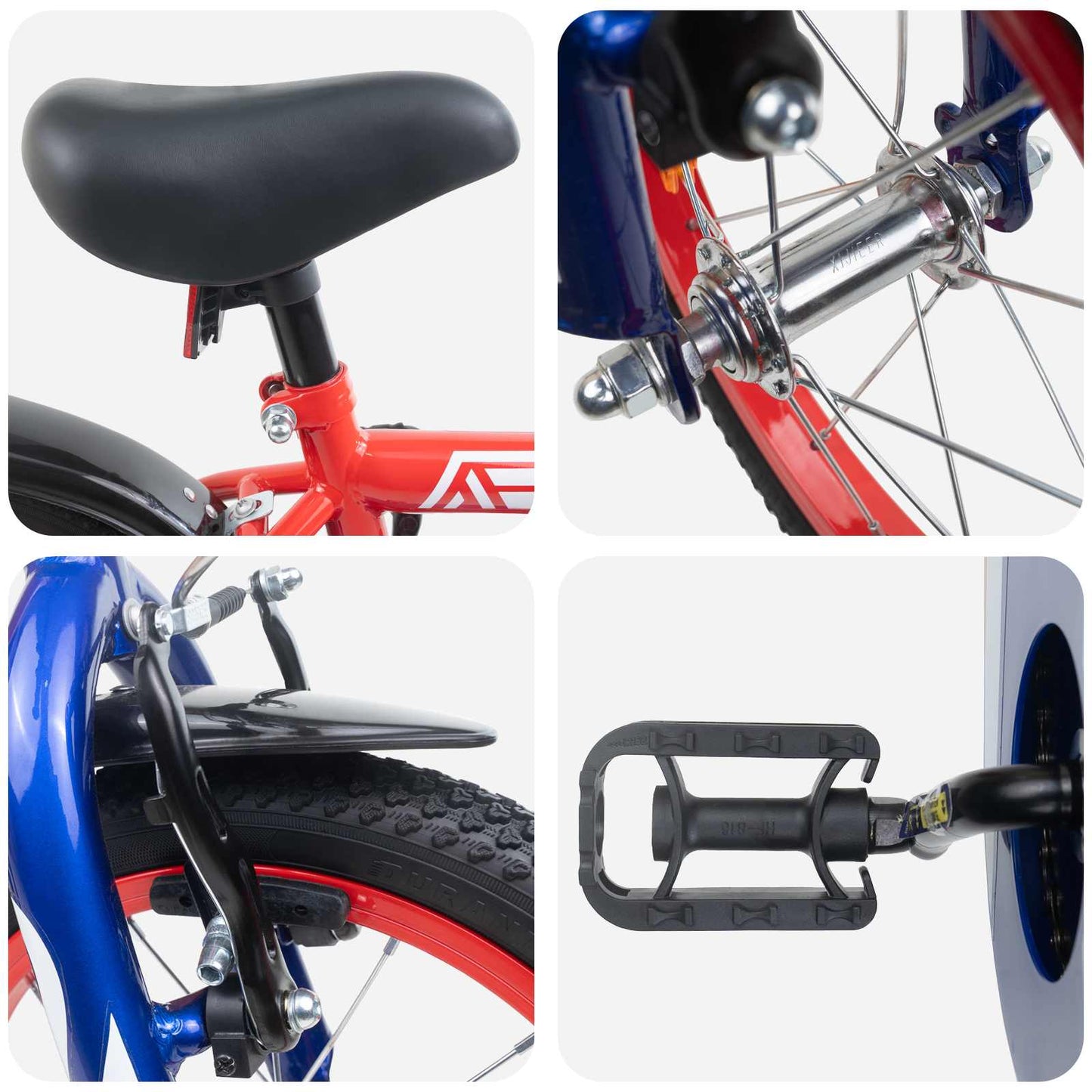 Kinderfiets 14 Inch voor 3-5 jaar oud Rood is nu te koop bij PeponiXL, paradijselijk wonen!