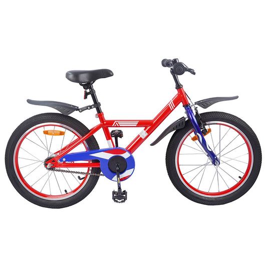 Kinderfiets 18 Inch voor 5-7 jaar Rood is nu te koop bij PeponiXL, paradijselijk wonen!
