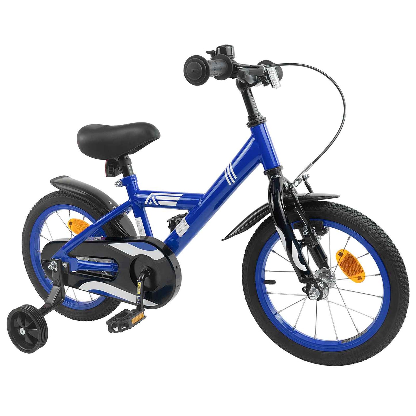Kinderfiets 16 Inch voor 4-6 jaar oud Donkerblauw is nu te koop bij PeponiXL, paradijselijk wonen!
