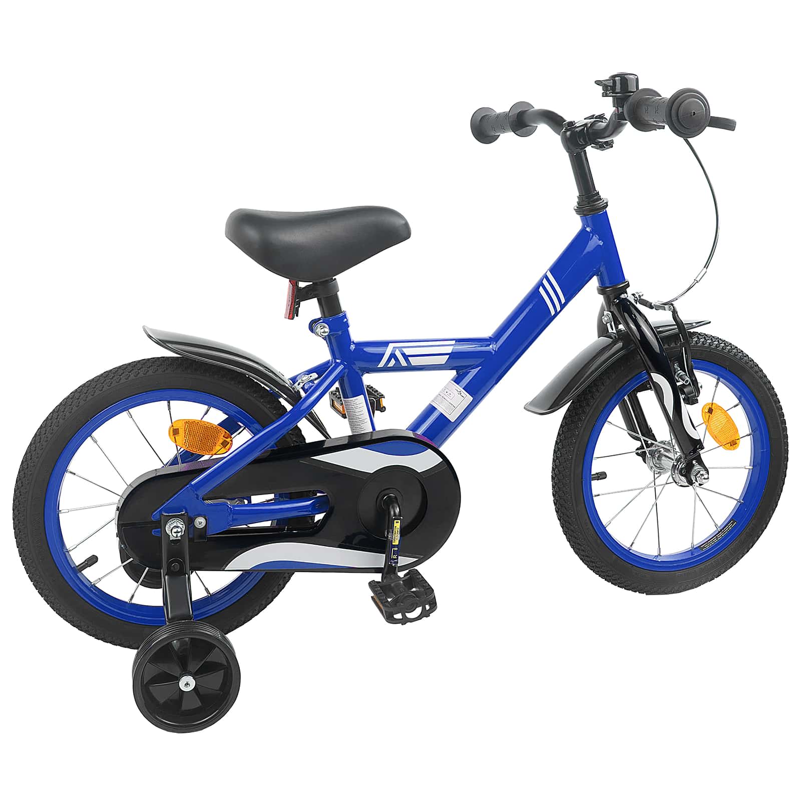 Kinderfiets 16 Inch voor 4-6 jaar oud Donkerblauw is nu te koop bij PeponiXL, paradijselijk wonen!
