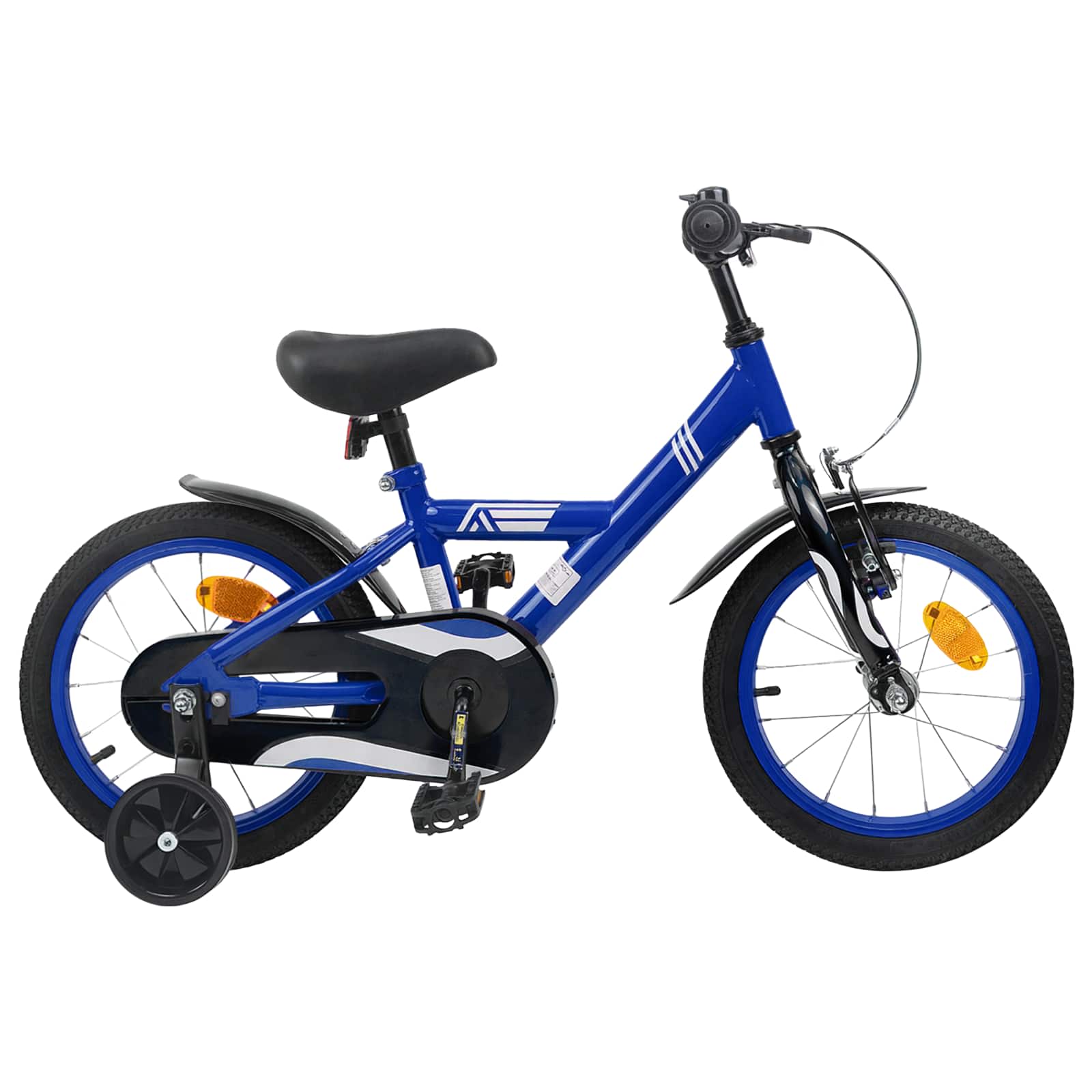 Kinderfiets 16 Inch voor 4-6 jaar oud Donkerblauw is nu te koop bij PeponiXL, paradijselijk wonen!