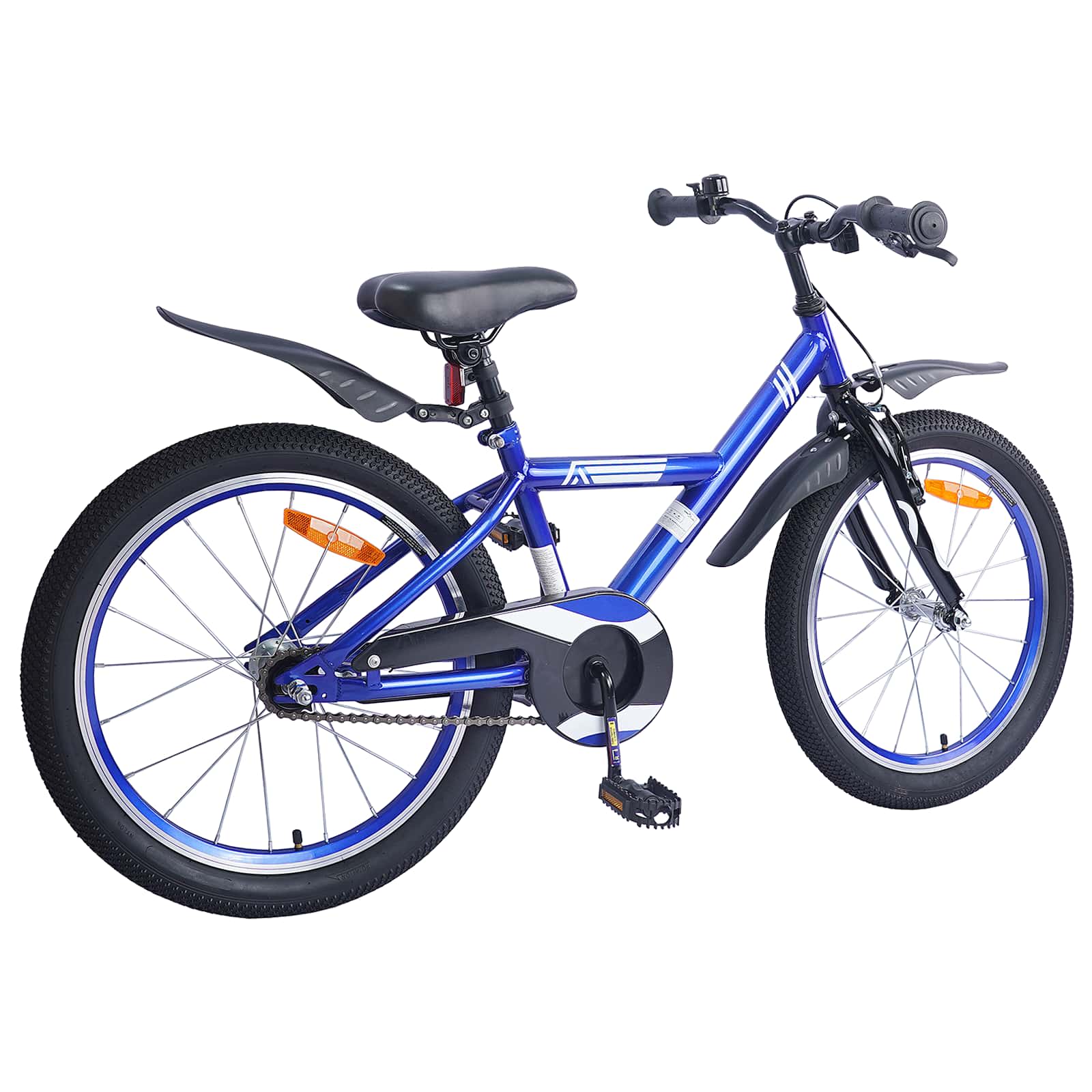 Kinderfiets 18 Inch voor 5-7 jaar Donkerblauw is nu te koop bij PeponiXL, paradijselijk wonen!
