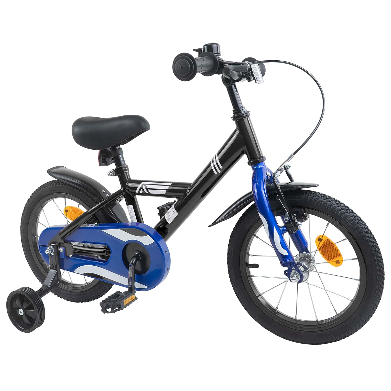 Kinderfiets 14 Inch voor 3-5 jaar oud Zwart is nu te koop bij PeponiXL, paradijselijk wonen!