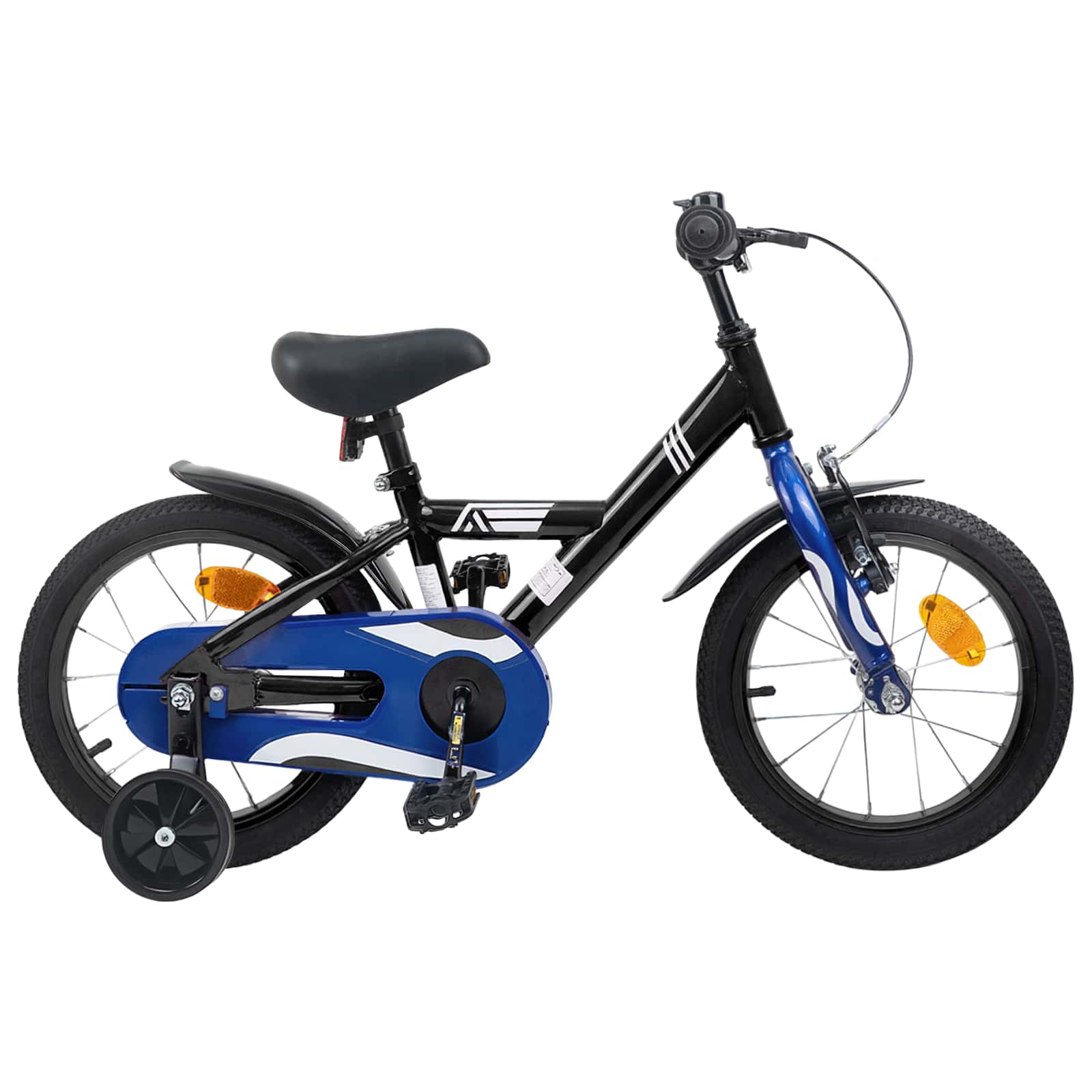Kinderfiets 14 Inch voor 3-5 jaar oud Zwart is nu te koop bij PeponiXL, paradijselijk wonen!