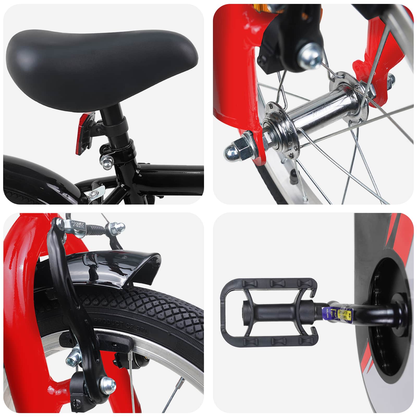 Kinderfiets 14 Inch voor 3-5 jaar oud Zwart is nu te koop bij PeponiXL, paradijselijk wonen!