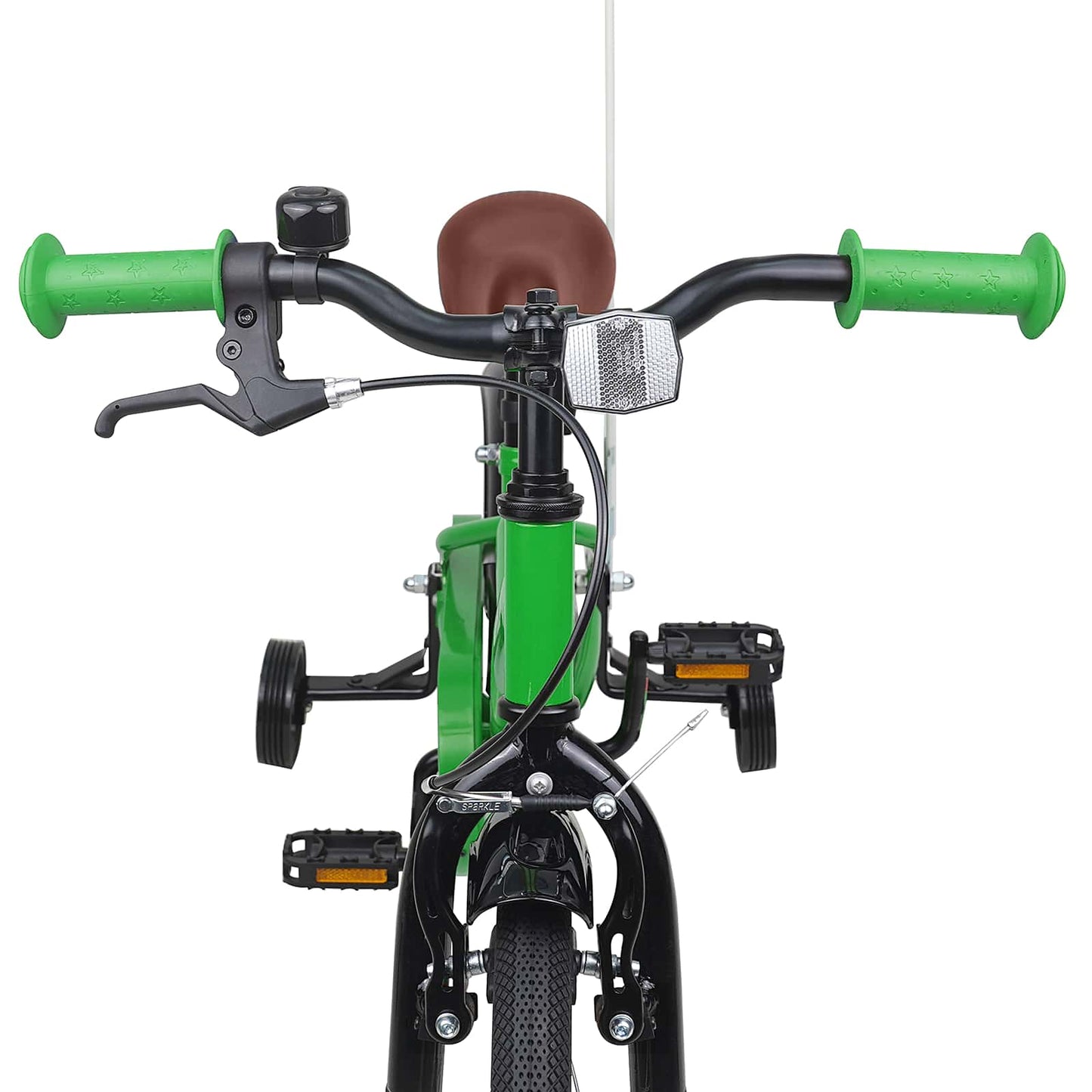 Kinderfiets 16 Inch voor 4-6 jaar oud Groen is nu te koop bij PeponiXL, paradijselijk wonen!