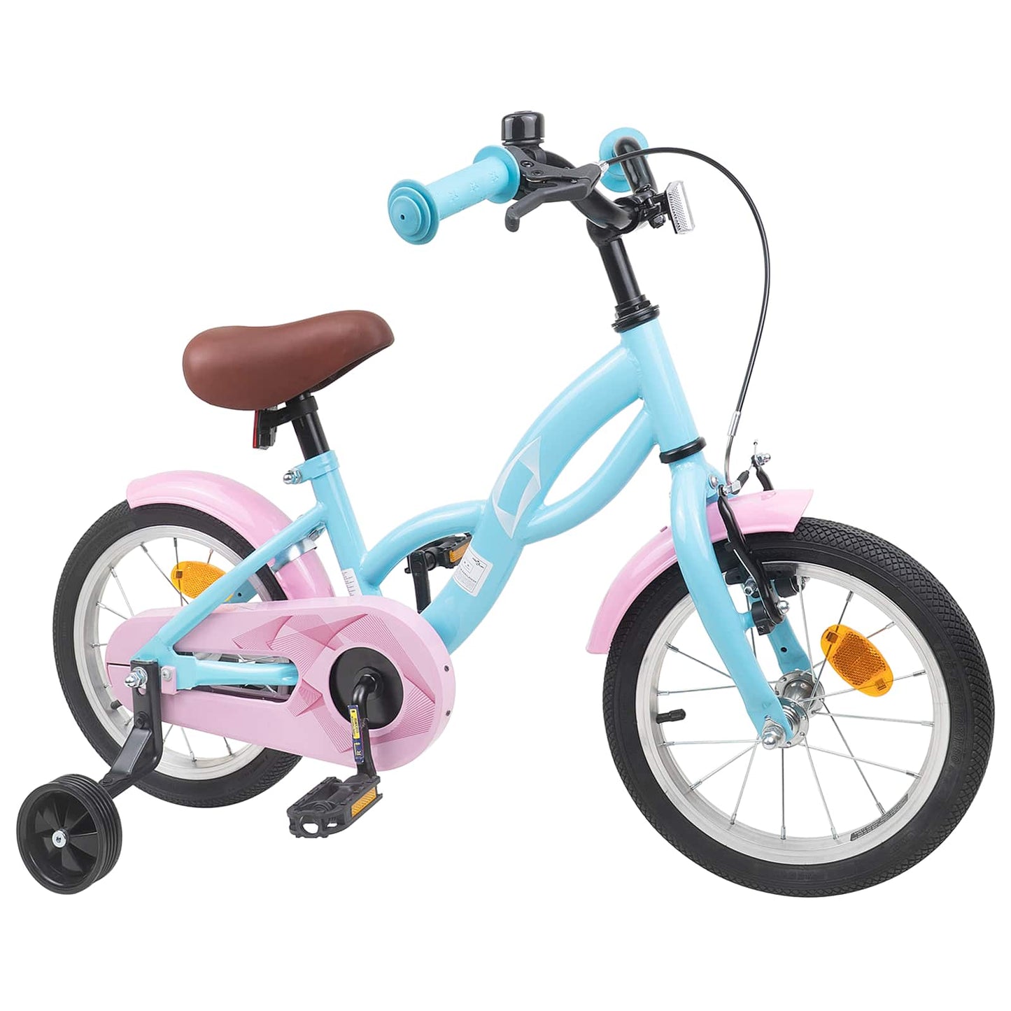 Kinderfiets 14 Inch voor 3-5 jaar oud Lichtblauw is nu te koop bij PeponiXL, paradijselijk wonen!