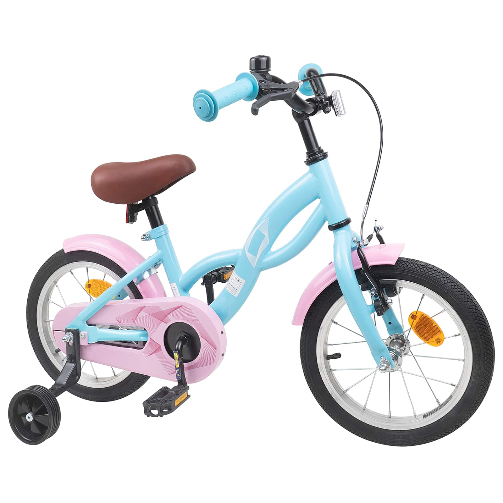 Kinderfiets 14 Inch voor 3-5 jaar oud Lichtblauw is nu te koop bij PeponiXL, paradijselijk wonen!