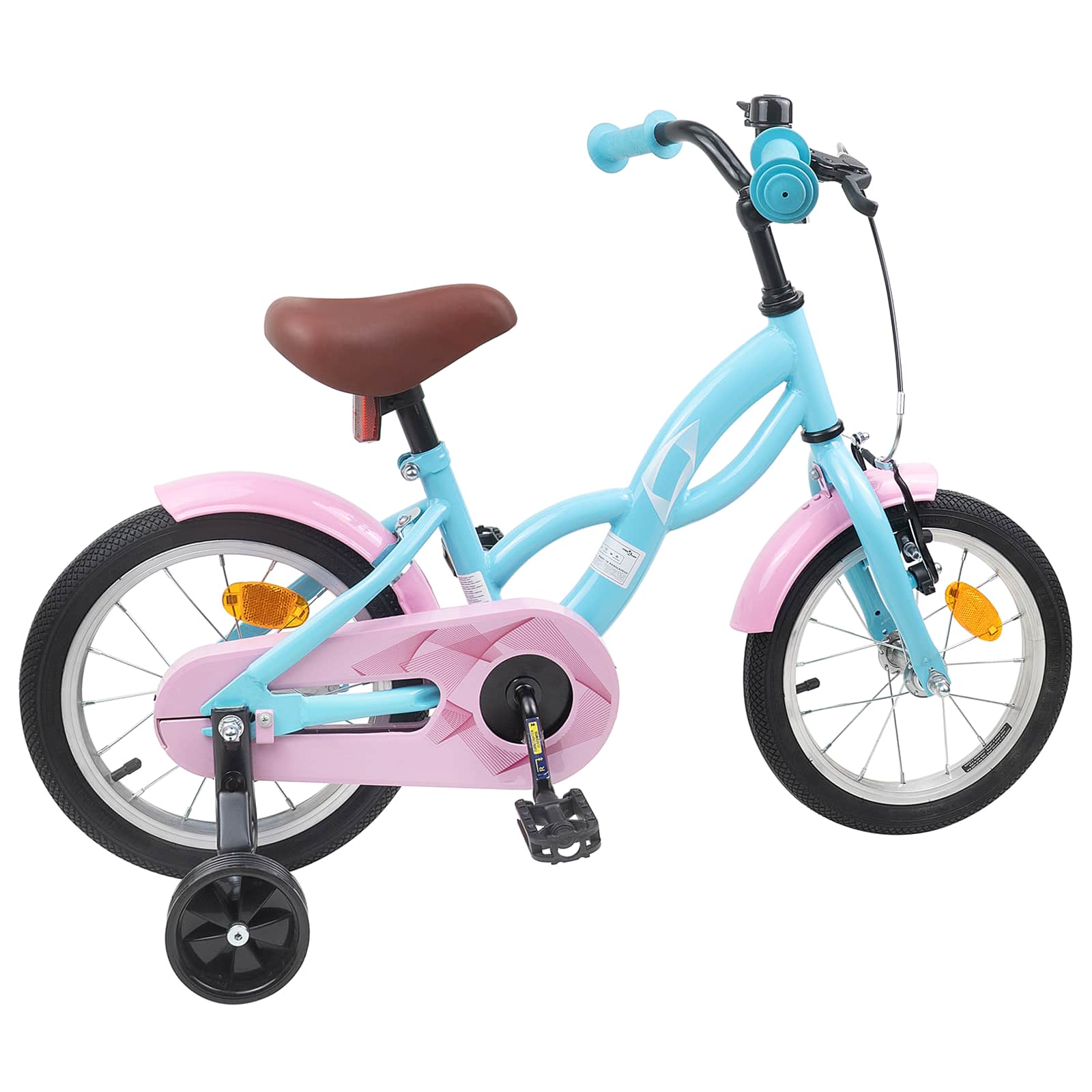 Kinderfiets 14 Inch voor 3-5 jaar oud Lichtblauw is nu te koop bij PeponiXL, paradijselijk wonen!