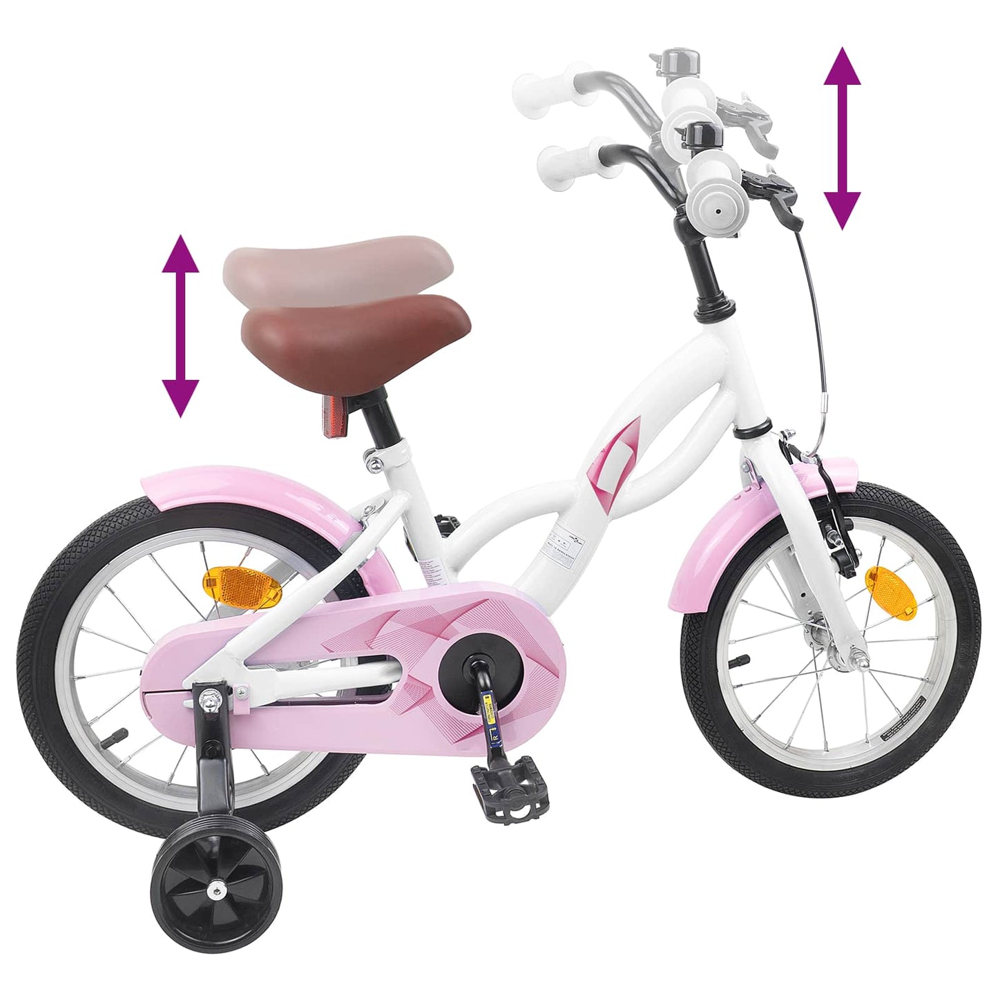 Kinderfiets 16 Inch voor 4-6 jaar oud Wit is nu te koop bij PeponiXL, paradijselijk wonen!