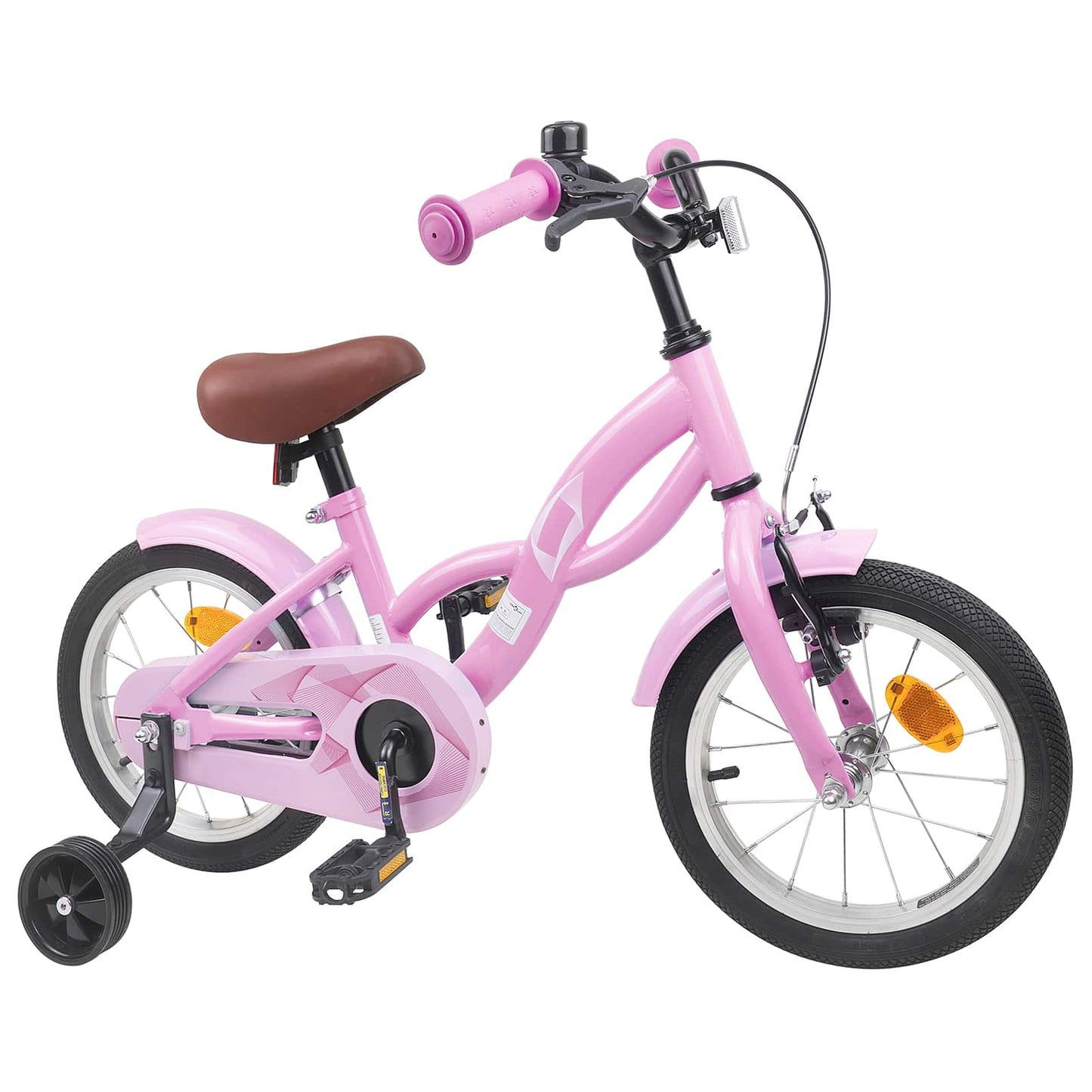 Kinderfiets 12 Inch voor 2-4 jaar oud Lichtroze is nu te koop bij PeponiXL, paradijselijk wonen!
