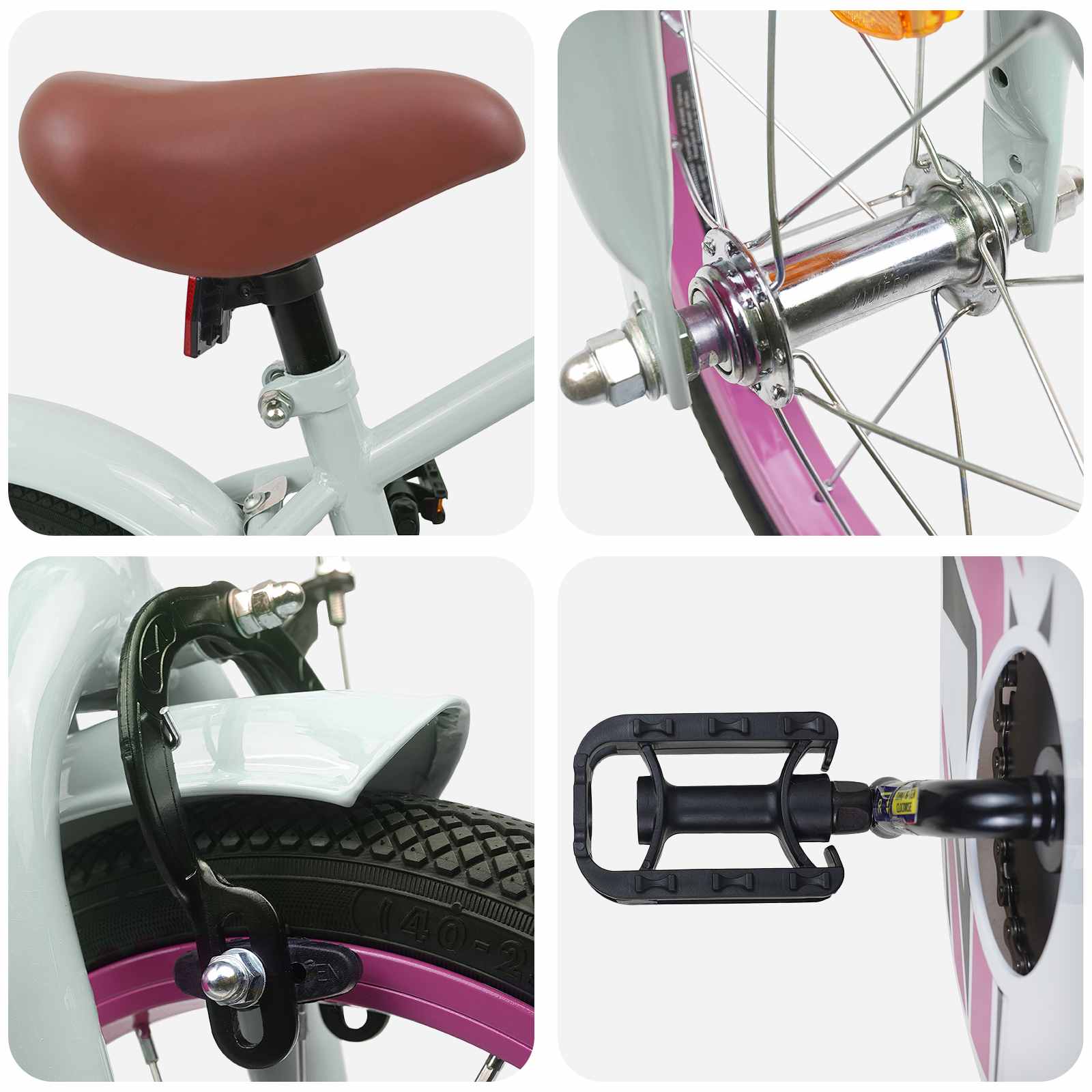 Kinderfiets 14 Inch voor 3-5 jaar oud Lichtgroen is nu te koop bij PeponiXL, paradijselijk wonen!