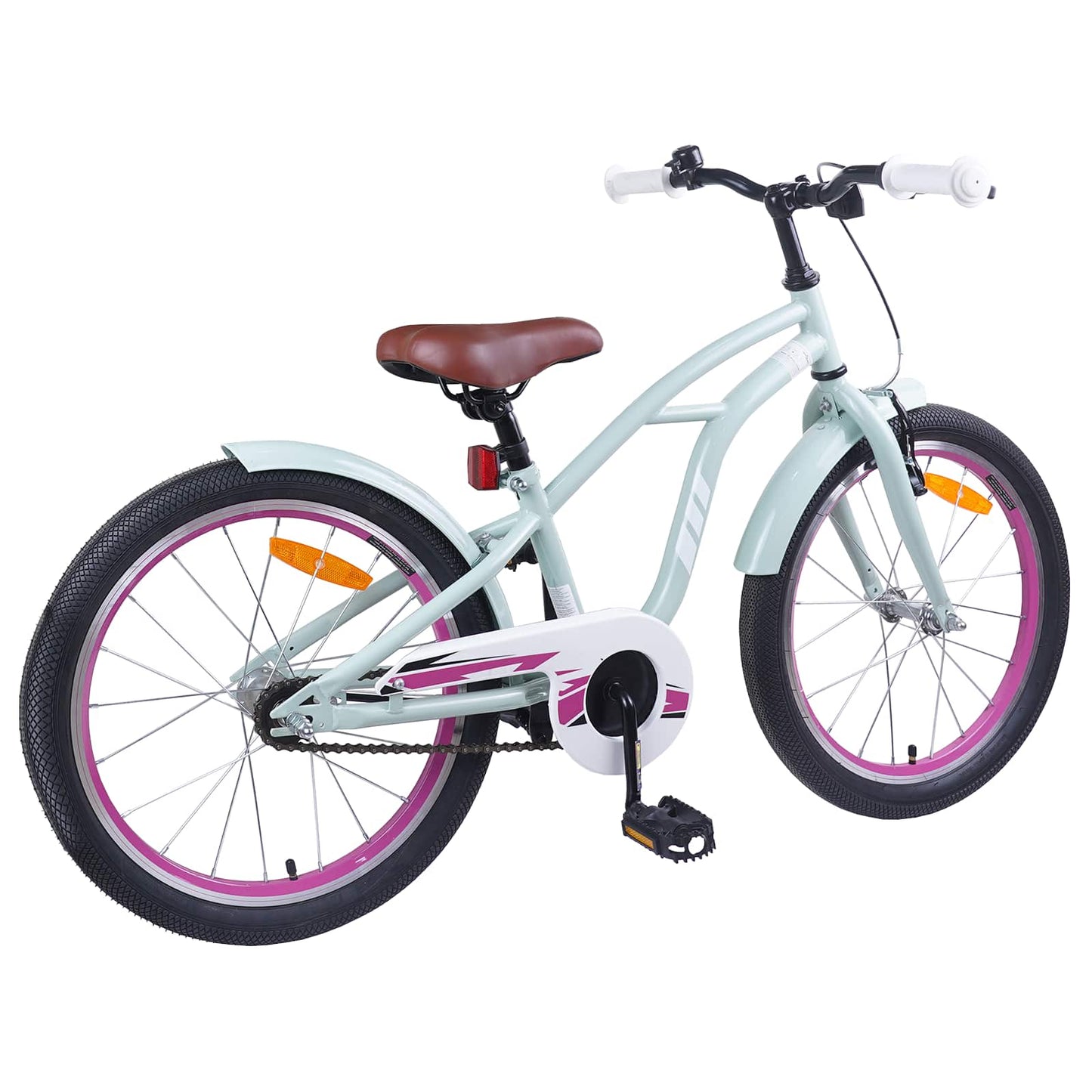 Kinderfiets 18 Inch voor 5-7 jaar Lichtgroen is nu te koop bij PeponiXL, paradijselijk wonen!