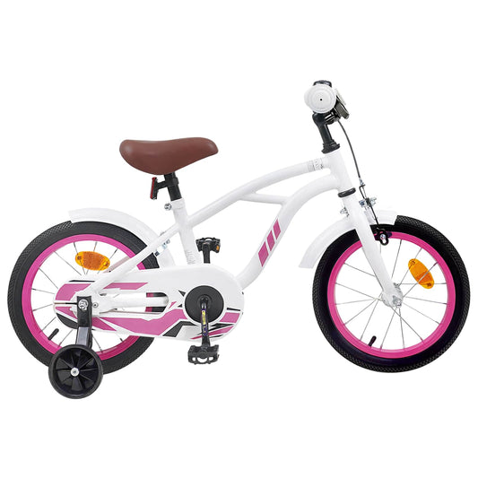 Kinderfiets 14 Inch voor 3-5 jaar oud Wit is nu te koop bij PeponiXL, paradijselijk wonen!