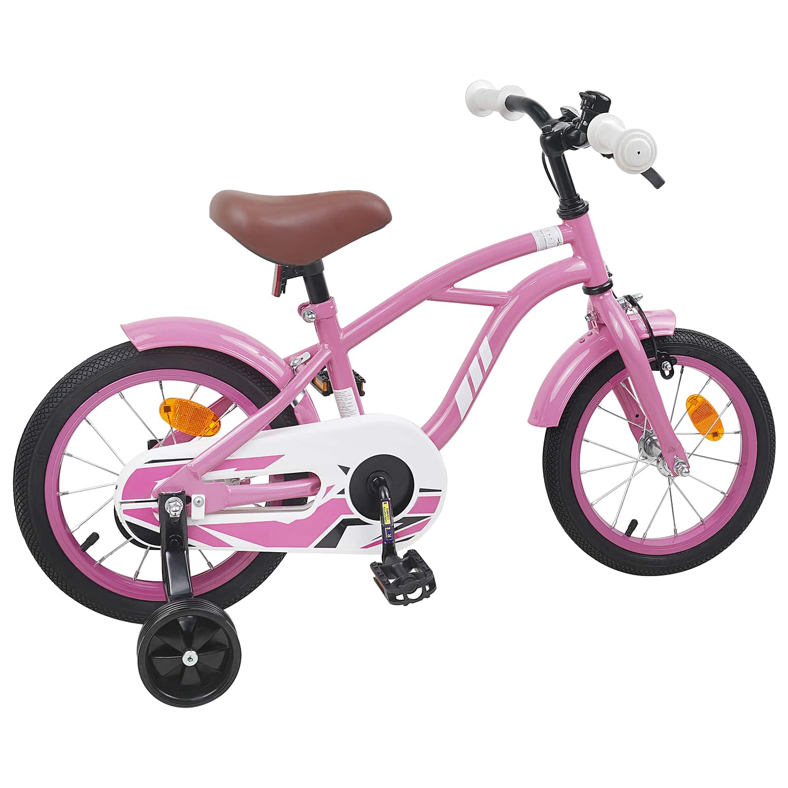 Kinderfiets 14 Inch voor 3-5 jaar oud Lichtroze is nu te koop bij PeponiXL, paradijselijk wonen!
