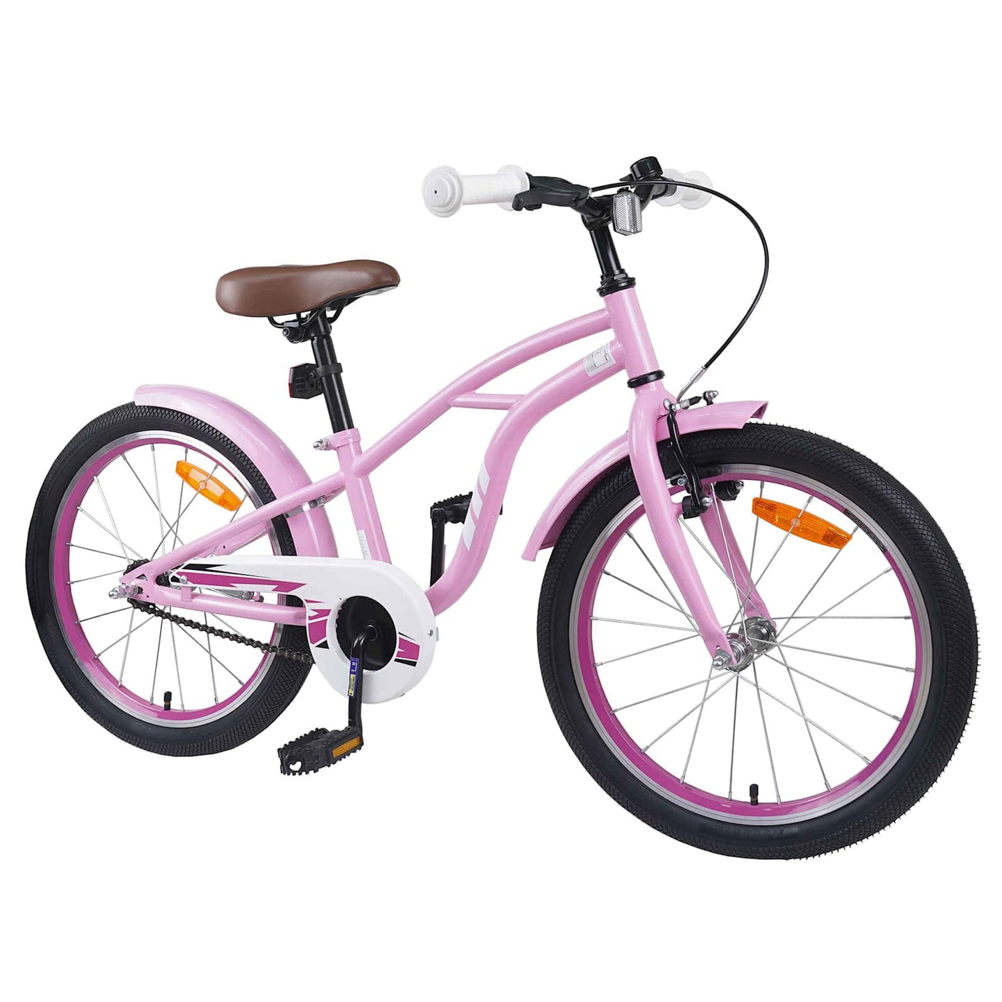 Kinderfiets 18 Inch voor 5-7 jaar Lichtroze is nu te koop bij PeponiXL, paradijselijk wonen!
