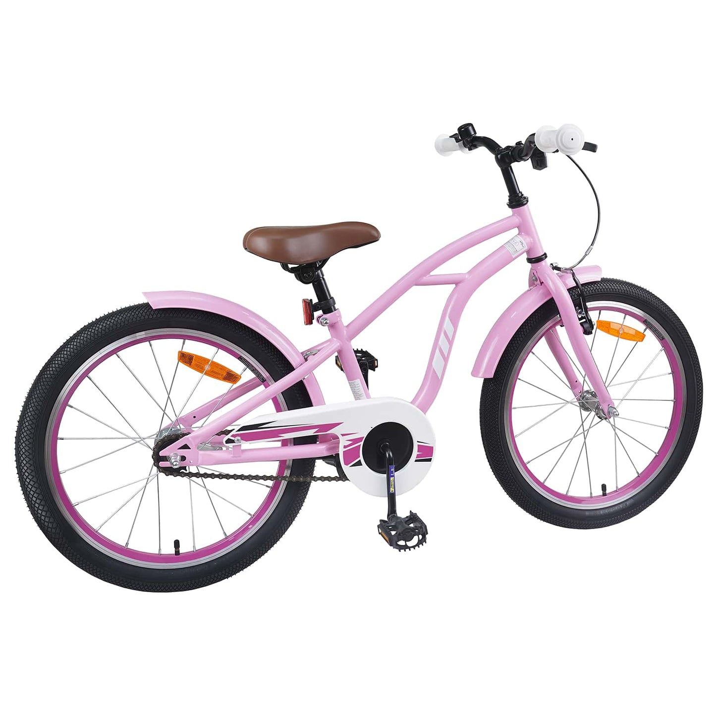 Kinderfiets 18 Inch voor 5-7 jaar Lichtroze is nu te koop bij PeponiXL, paradijselijk wonen!