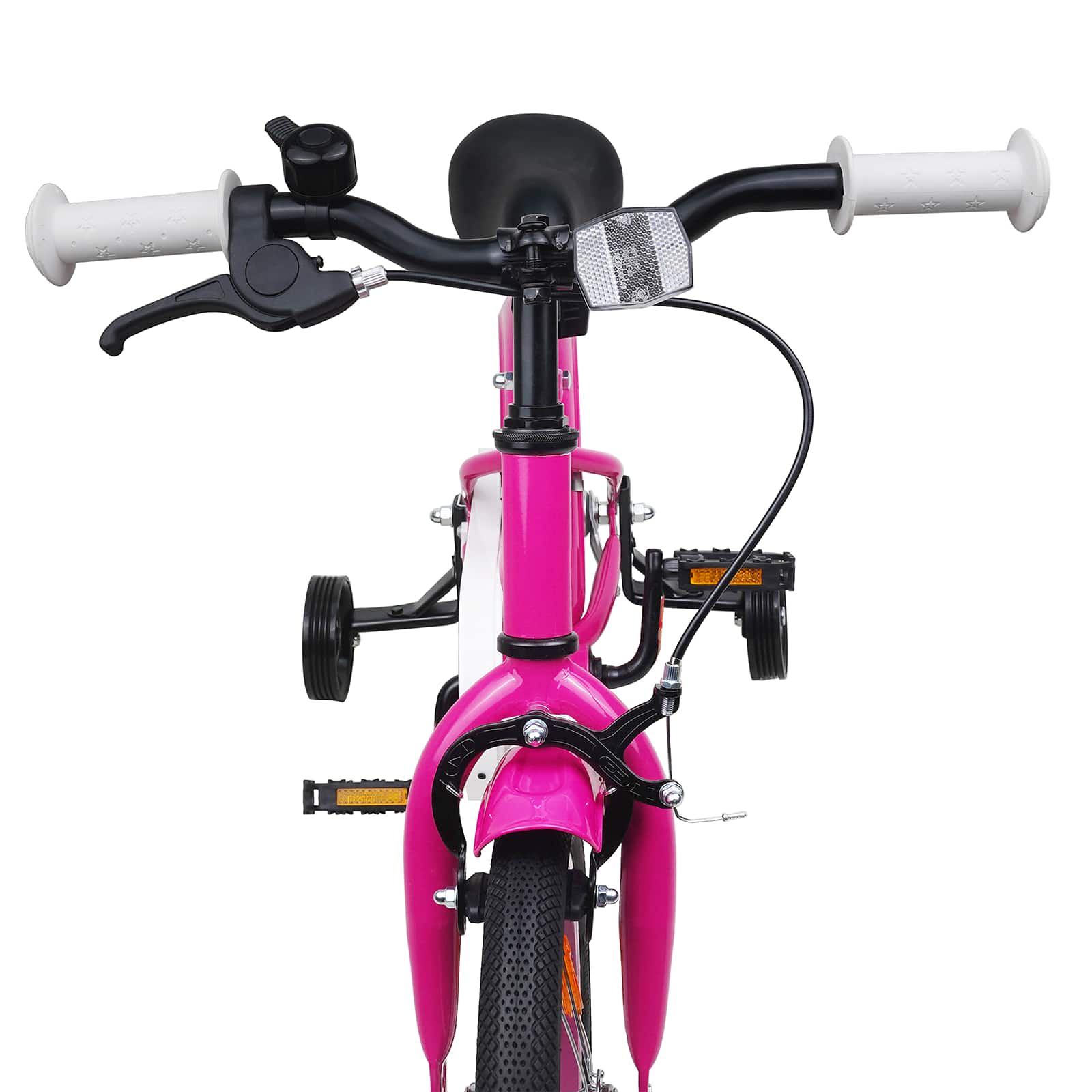Kinderfiets 14 Inch voor 3-5 jaar oud Donkerroze is nu te koop bij PeponiXL, paradijselijk wonen!
