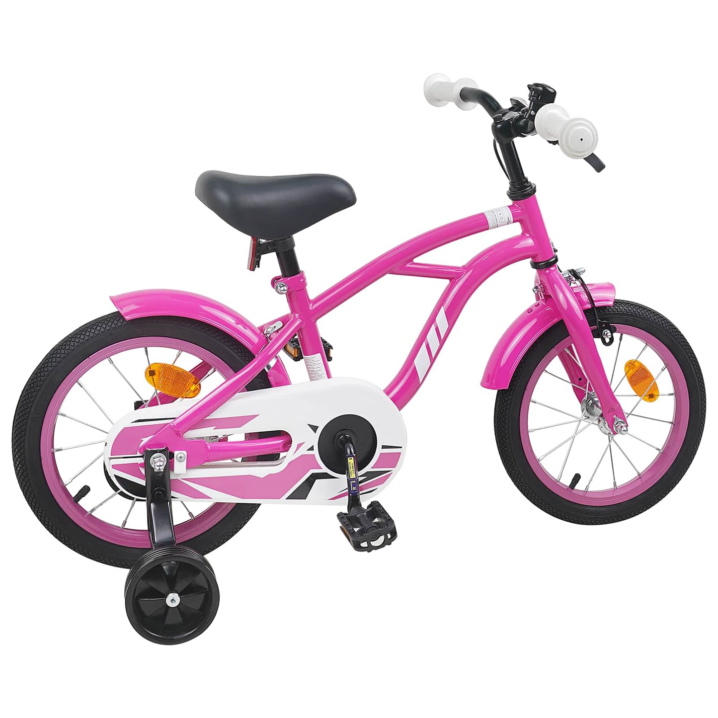 Kinderfiets 14 Inch voor 3-5 jaar oud Donkerroze is nu te koop bij PeponiXL, paradijselijk wonen!