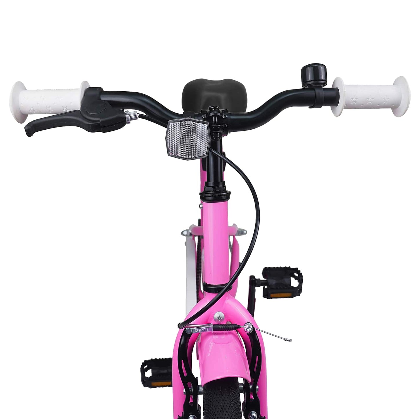Kinderfiets 18 Inch voor 5-7 jaar Donkerroze is nu te koop bij PeponiXL, paradijselijk wonen!