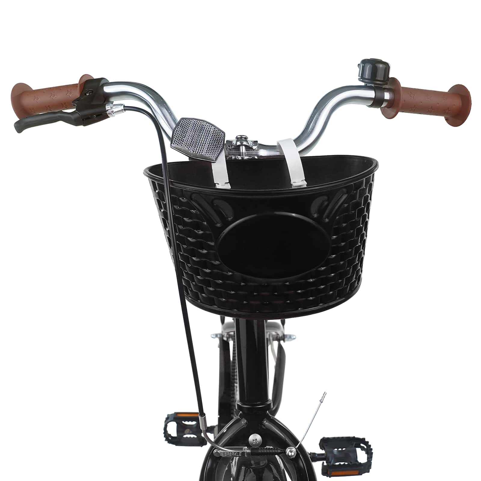 Kinderfiets 24 Inch voor 8-12 jaar oud Zwart is nu te koop bij PeponiXL, paradijselijk wonen!