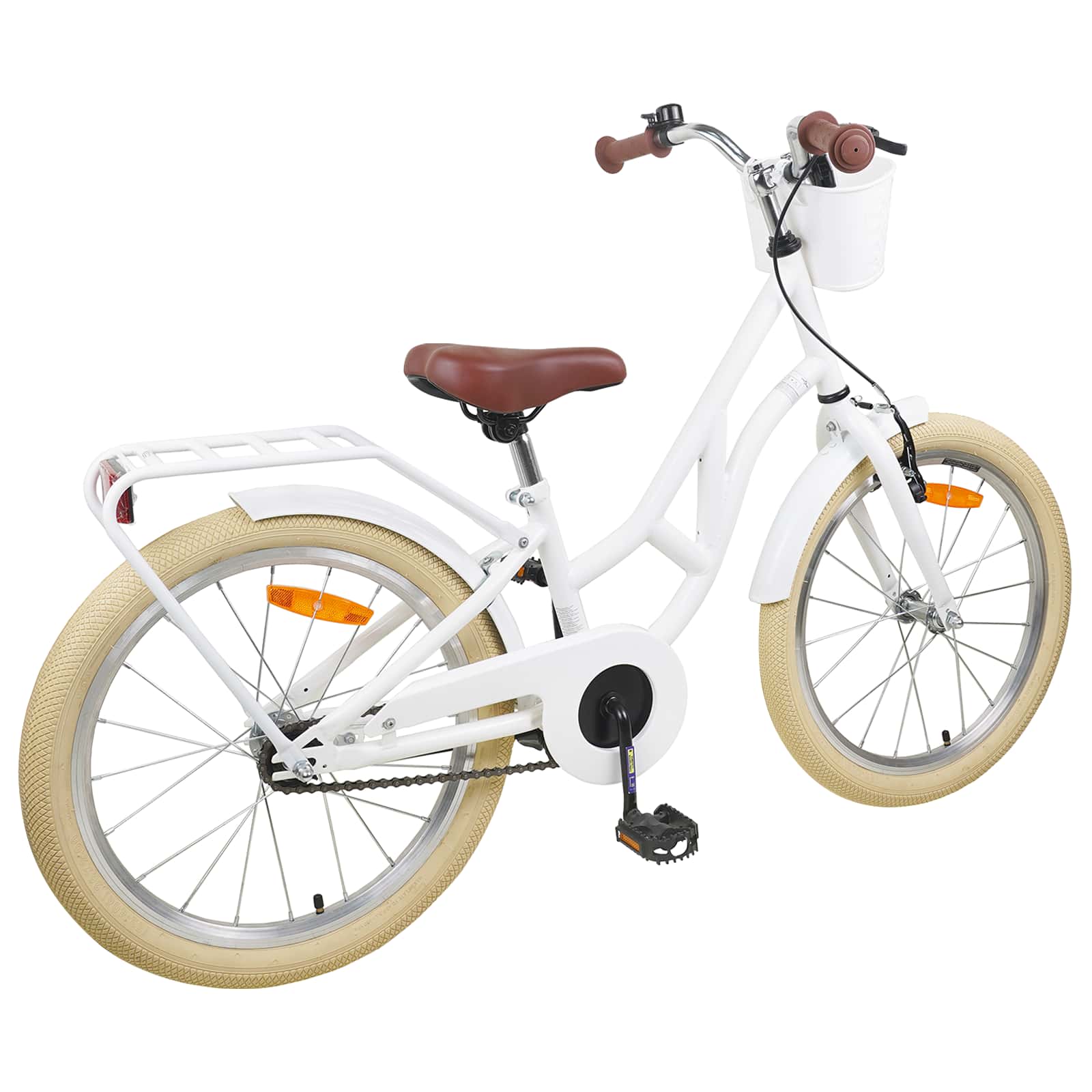 Kinderfiets 20 Inch 6-11 Wit is nu te koop bij PeponiXL, paradijselijk wonen!