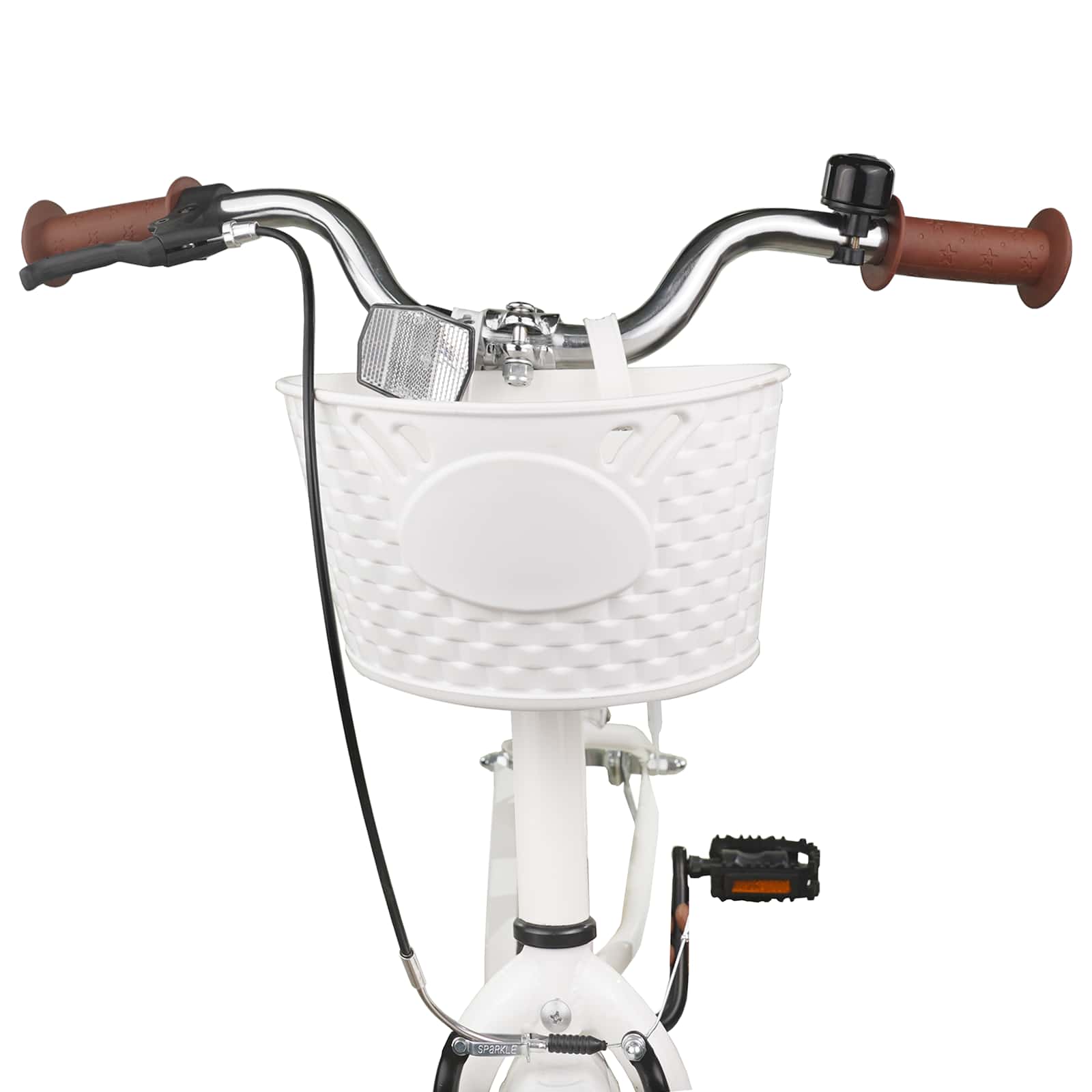 Kinderfiets 24 Inch voor 8-12 jaar oud Wit is nu te koop bij PeponiXL, paradijselijk wonen!