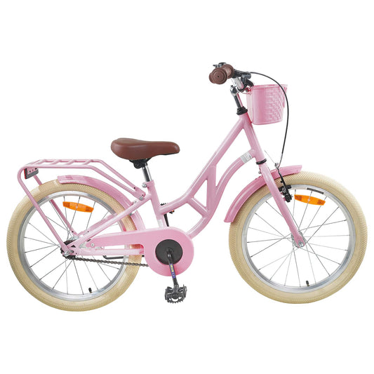 Kinderfiets 20 Inch voor 6-11 jaar oud Lichtroze is nu te koop bij PeponiXL, paradijselijk wonen!