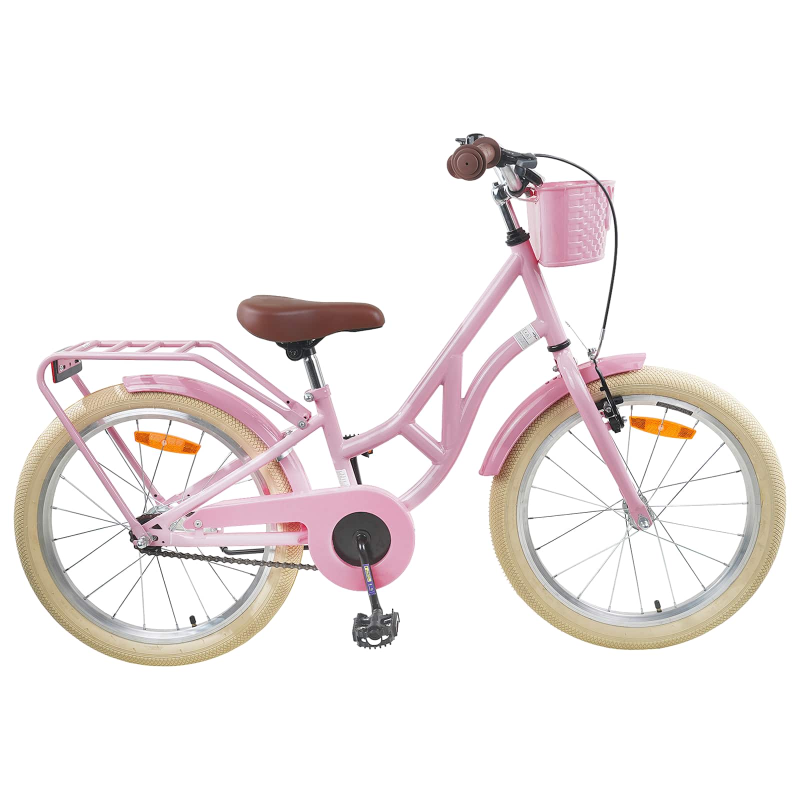 Kinderfiets 24 Inch voor 8-12 jaar oud Lichtroze is nu te koop bij PeponiXL, paradijselijk wonen!
