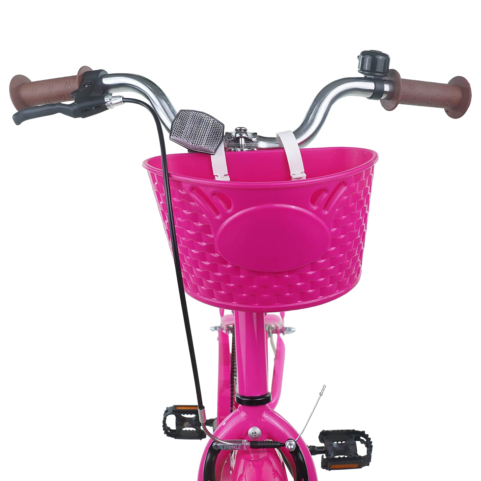 Kinderfiets 20 Inch voor 6-11 jaar oud Donkerroze is nu te koop bij PeponiXL, paradijselijk wonen!