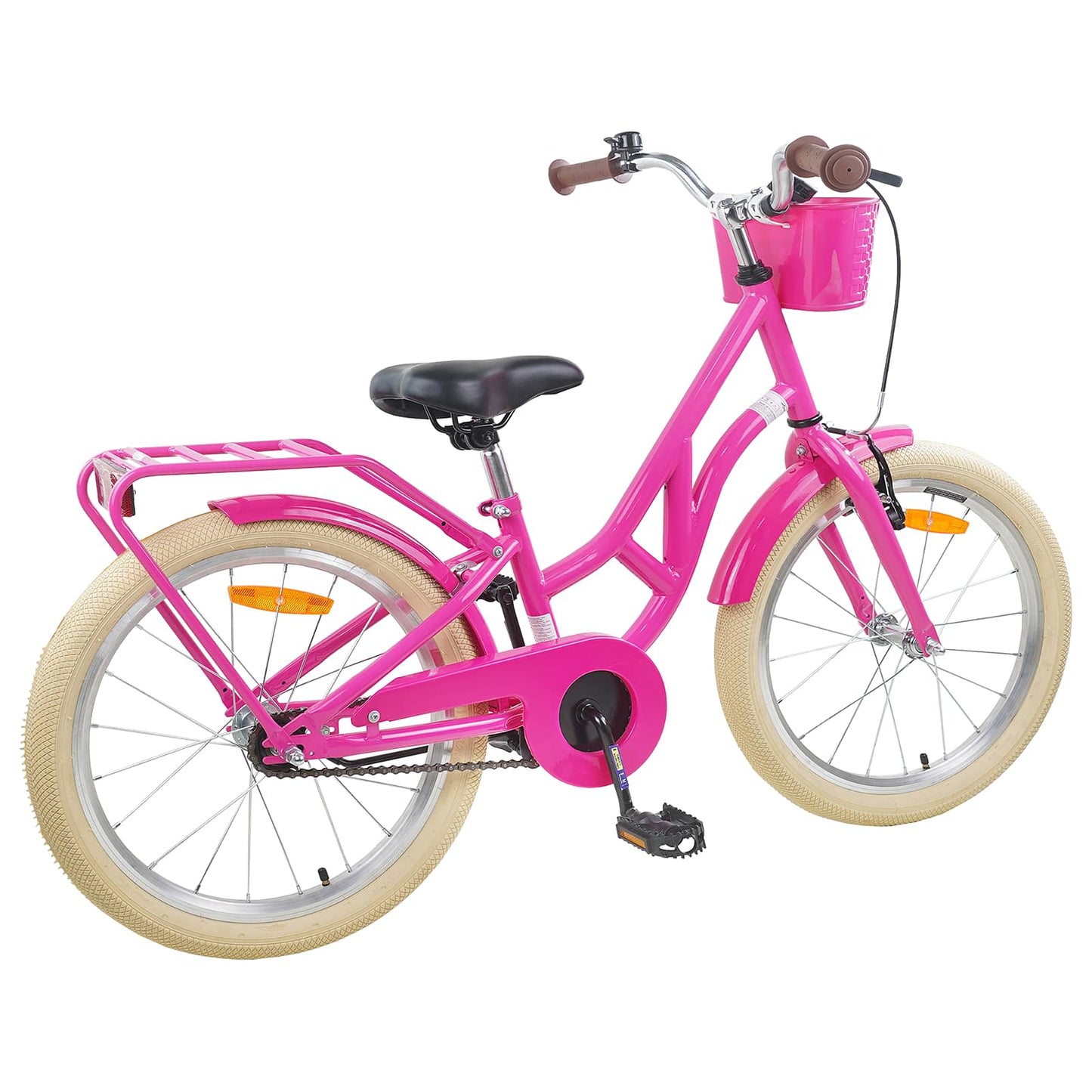 Kinderfiets 24 Inch voor 8-12 jaar oud Donkerroze is nu te koop bij PeponiXL, paradijselijk wonen!