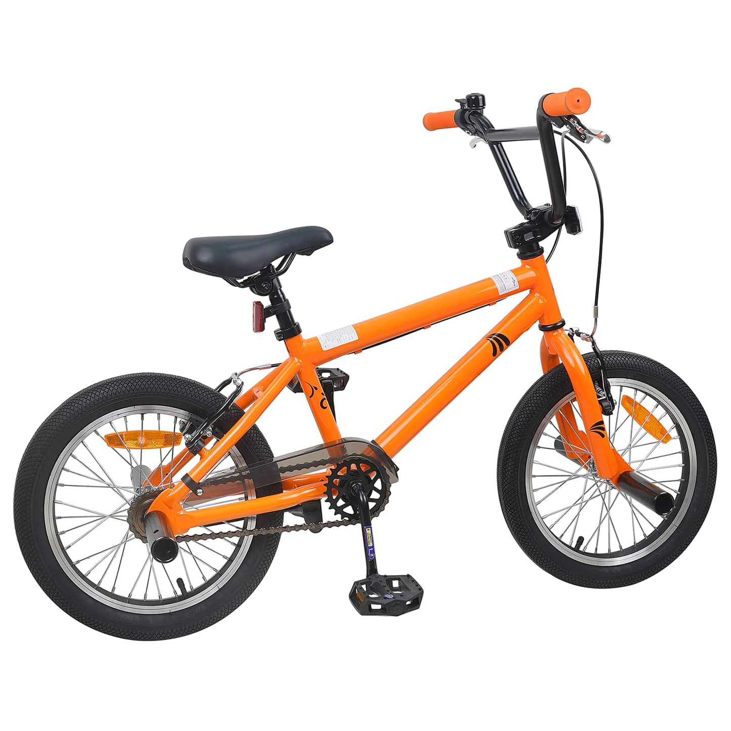 BMX Fiets 16 Inch voor 5-8 jaar oud Oranje