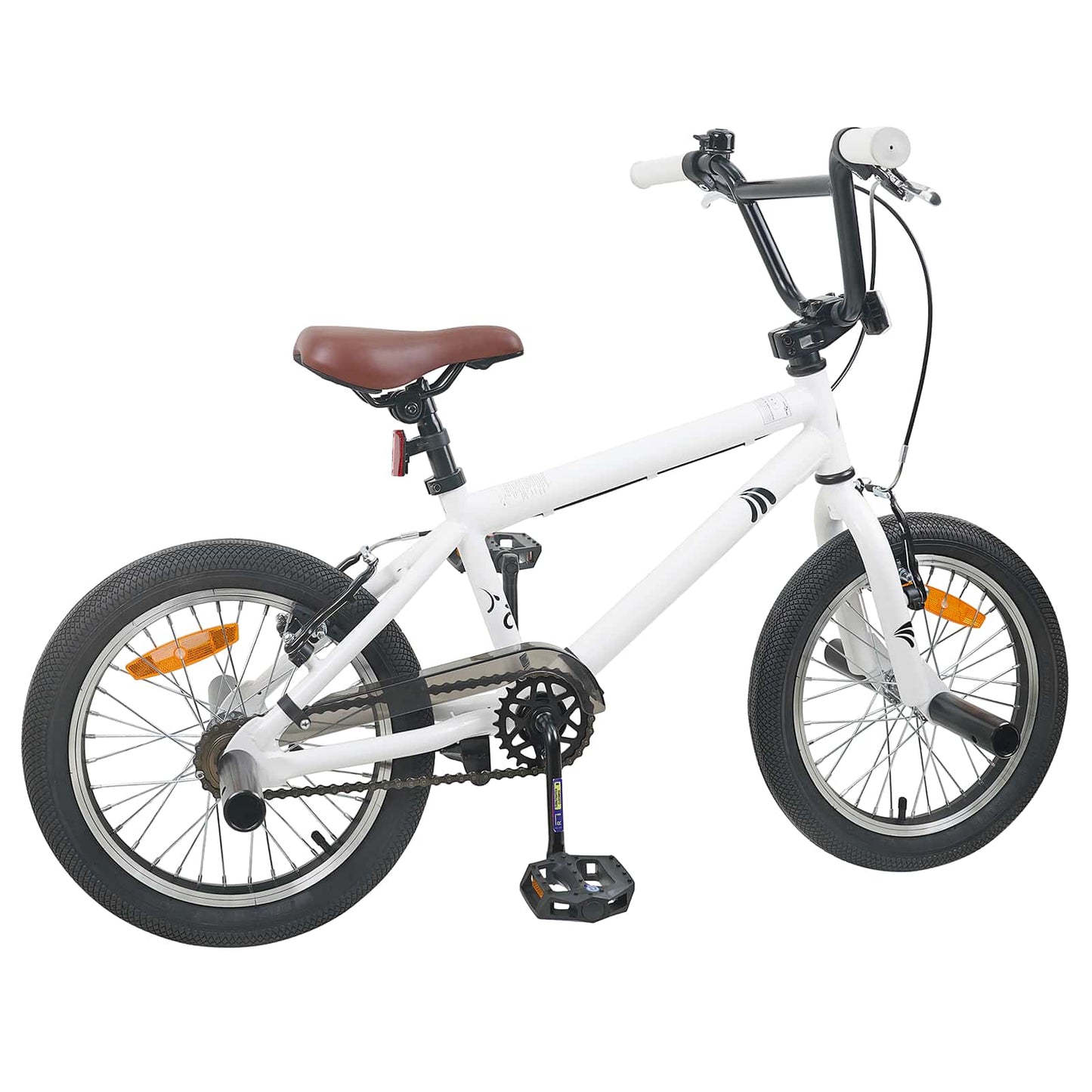 BMX Fiets 16 Inch voor 5-8 jaar oud Wit