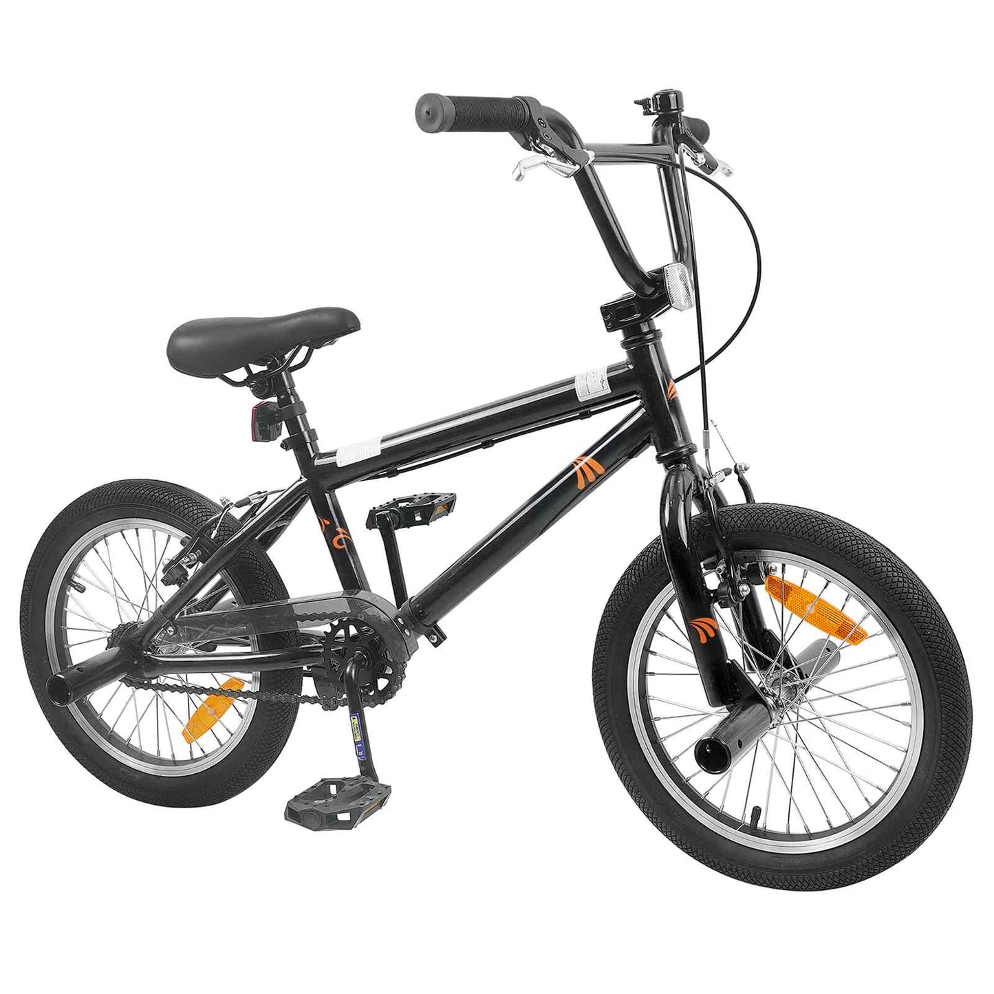 BMX Fiets 20 Inch voor 9 Jaar Oud Zwart
