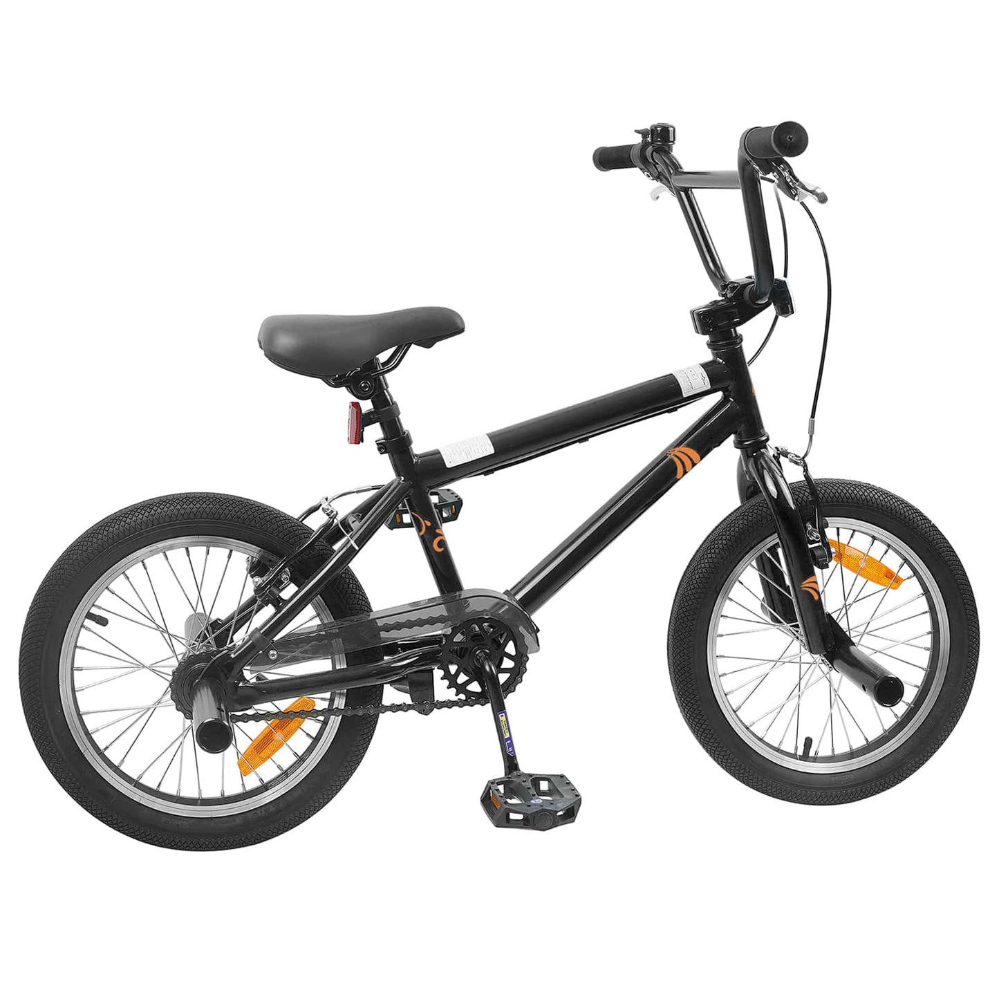 BMX Fiets 20 Inch voor 9 Jaar Oud Zwart